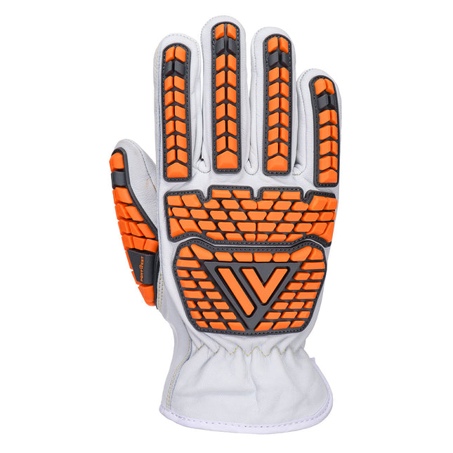 Goat Leather Impact Cut F Glove - White