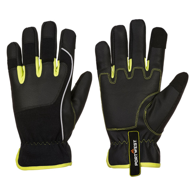 PW3 Tradesman Handschoen - Zwart/geel