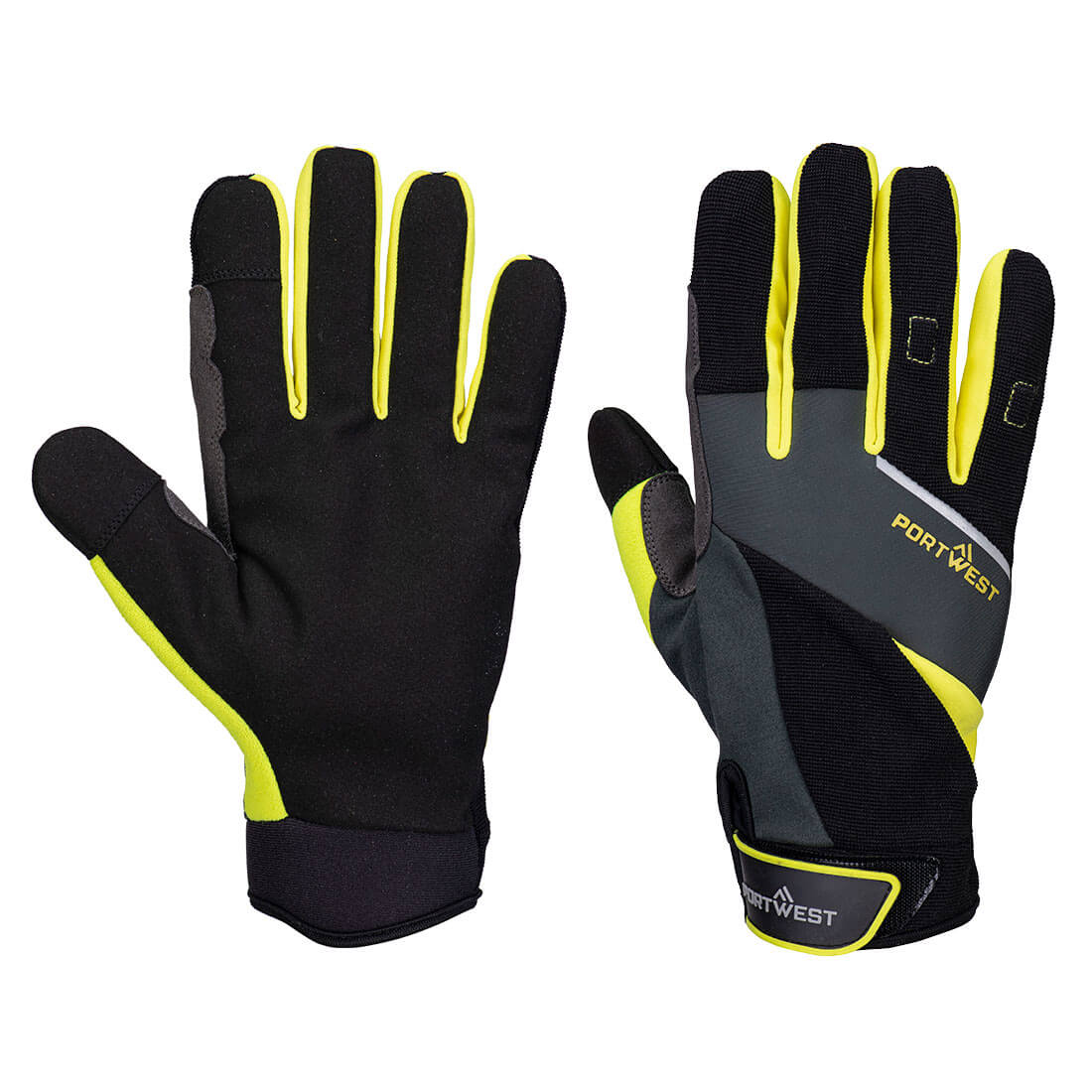 DX4 LR Snijbestendige Handschoen - Black/Yellow