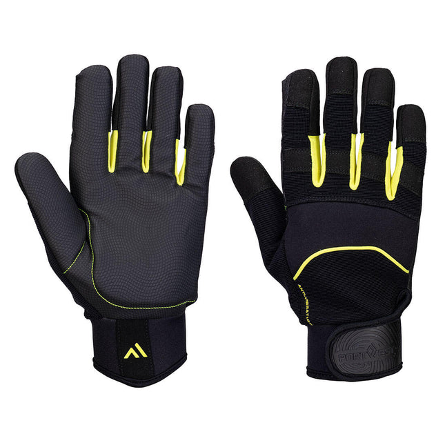 Anti-Vibration B600 PU Mechanical Glove - Black