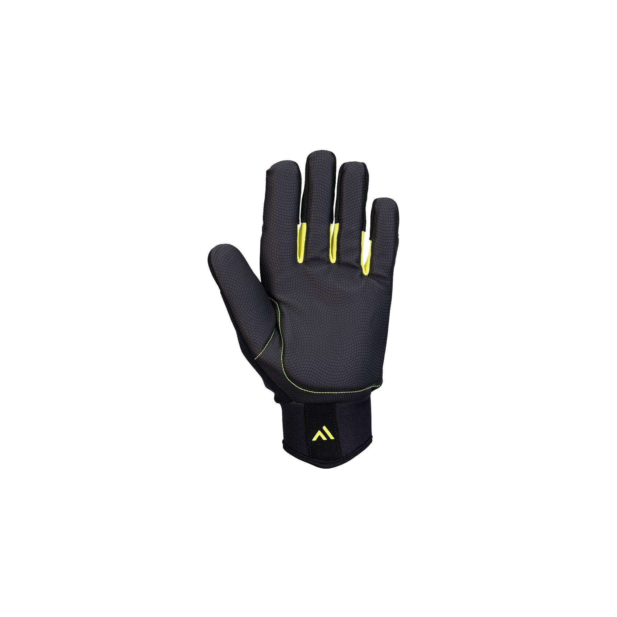 Antivibratiehandschoen voor mechanica - Zwart - voorkant