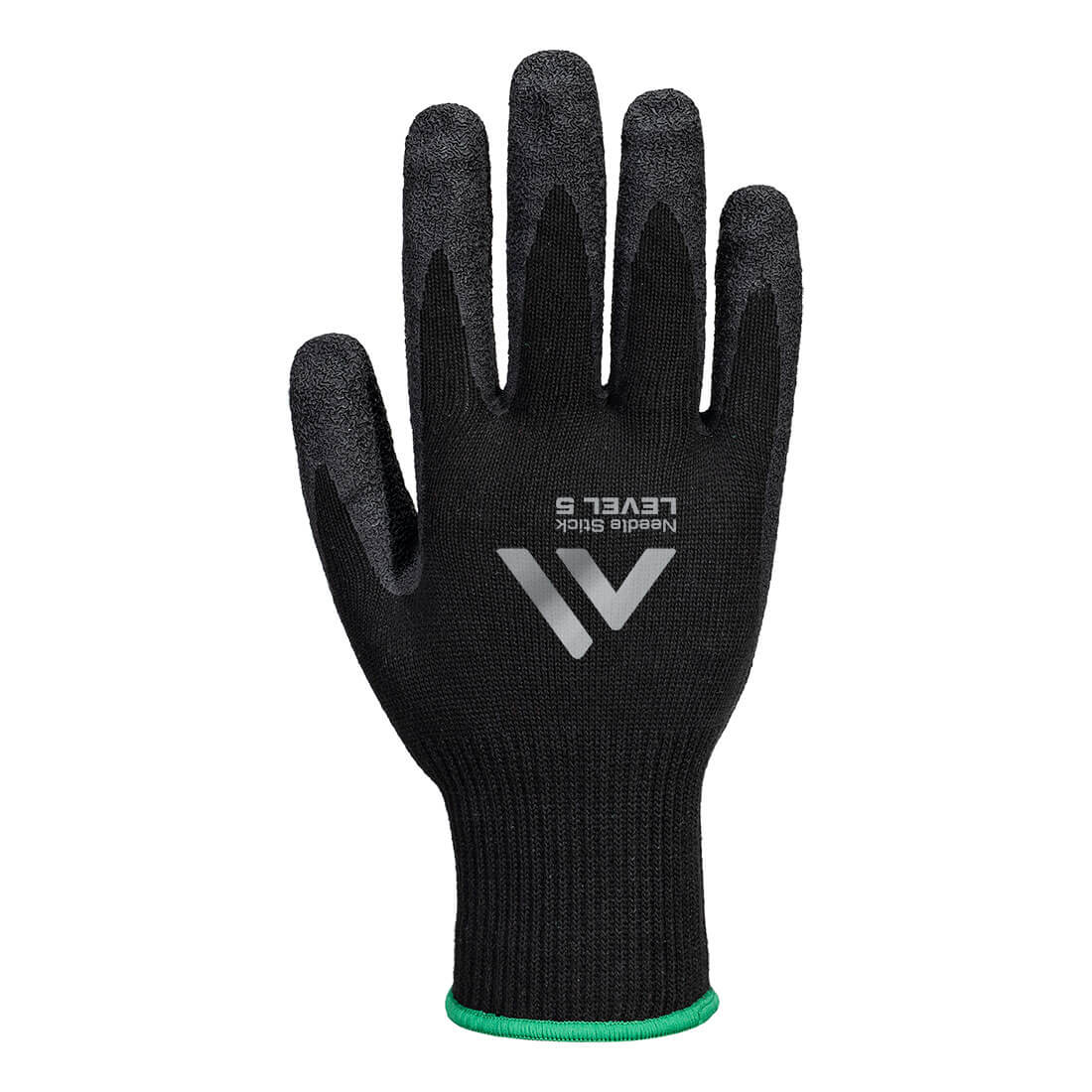 Nadelstichfester F10 Latex Crinkle Handschuh