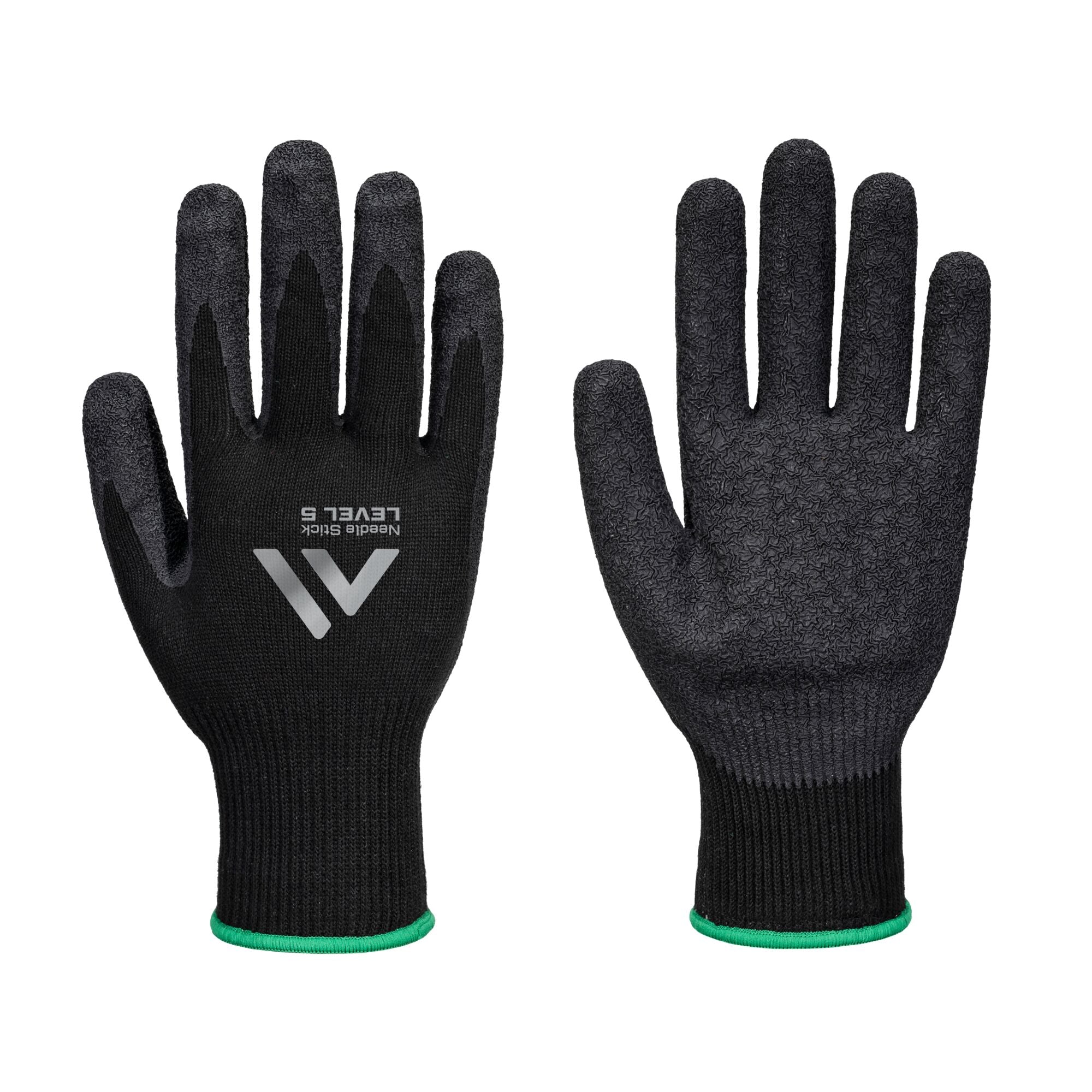 Portwest Needle F10 Latex-Handschuh mit Crinkle-Beschichtung