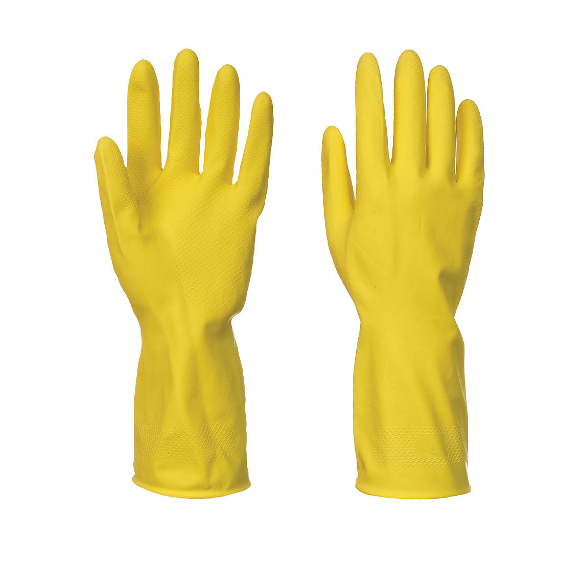Huishoud Latex Handschoen (240 paar) - Yellow