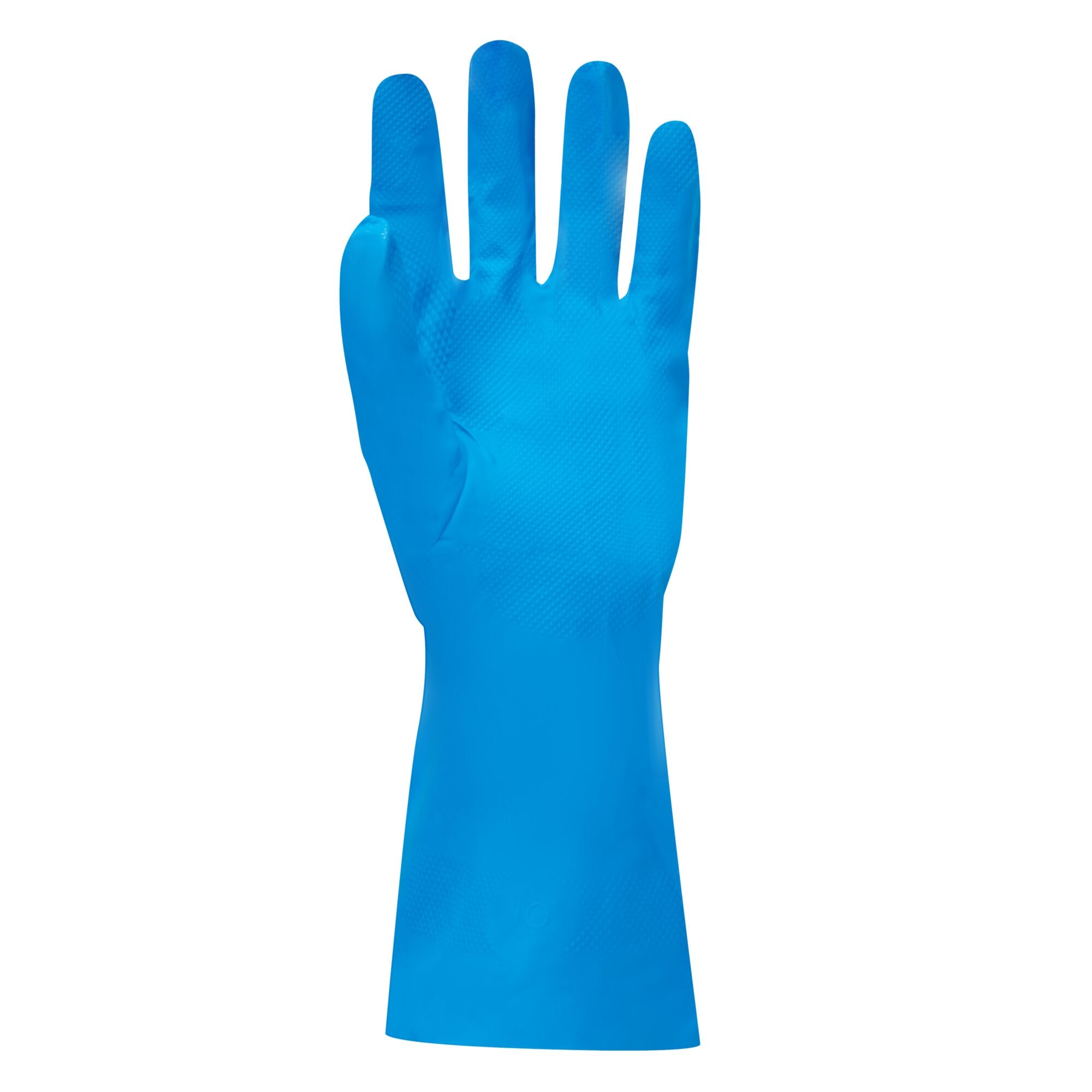 Voedsel Goedgekeurde nitril handschoen - Blauw - voorkant
