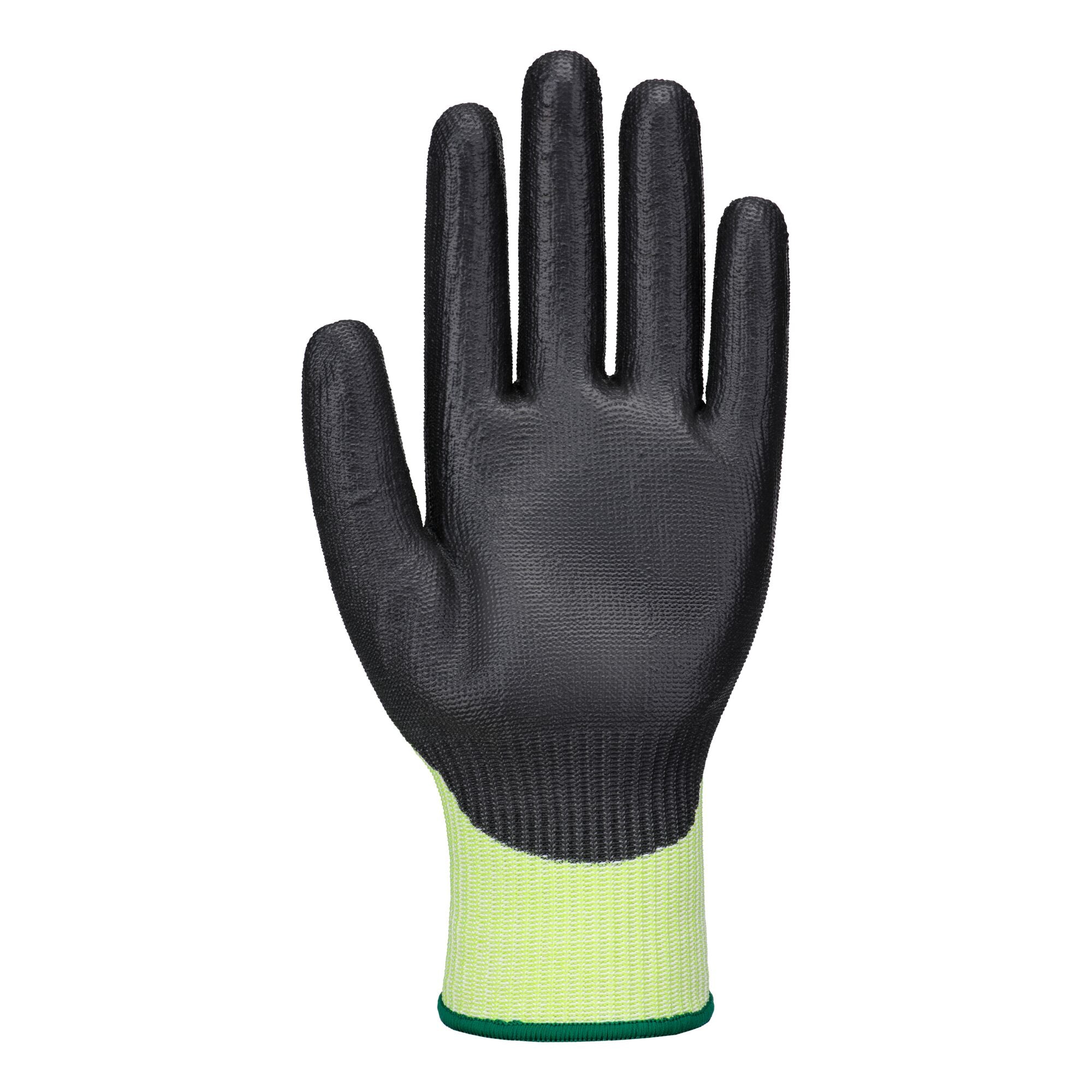 Snijklasse D13 PU Essential Handschoen in Multipack (Pk12) - Geel/Zwart - voorkant