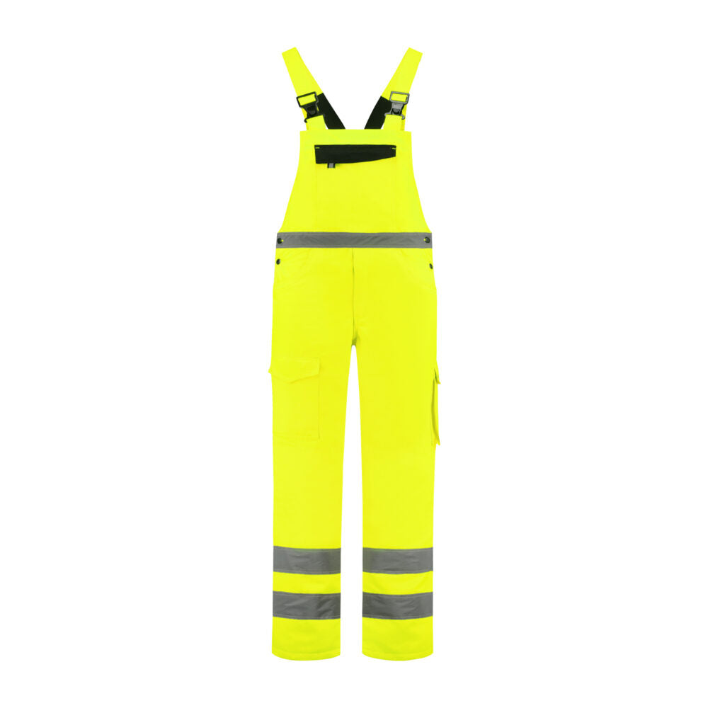 Am. overall polyester/katoen RWS geel - fluogeel
