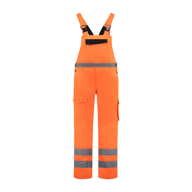 Am. overall polyester/katoen RWS oranje - fluoranje