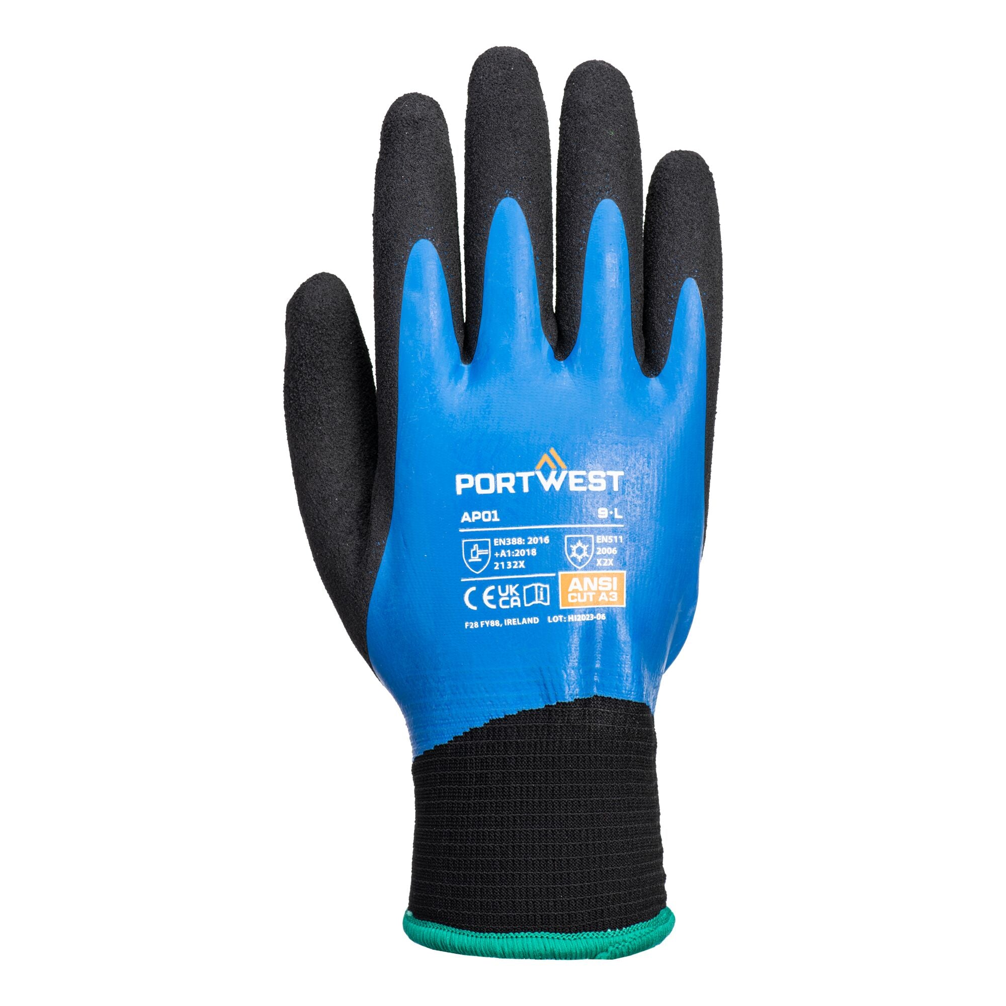 Thermo Pro Handschoen - Blauw/Zwart