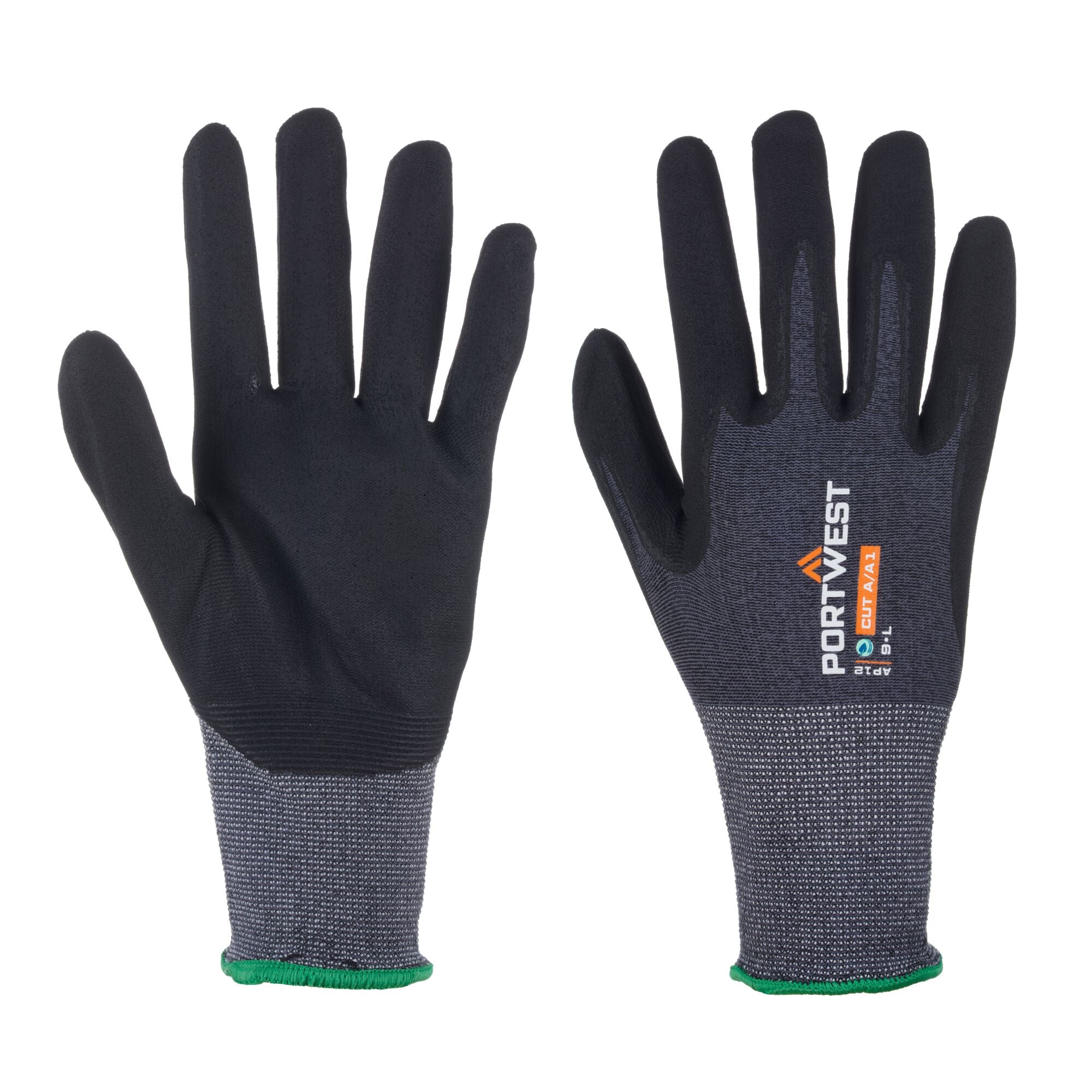 SG Grip 15 Eco Nitril Handschoen - (pk12) - Grijs/zwart