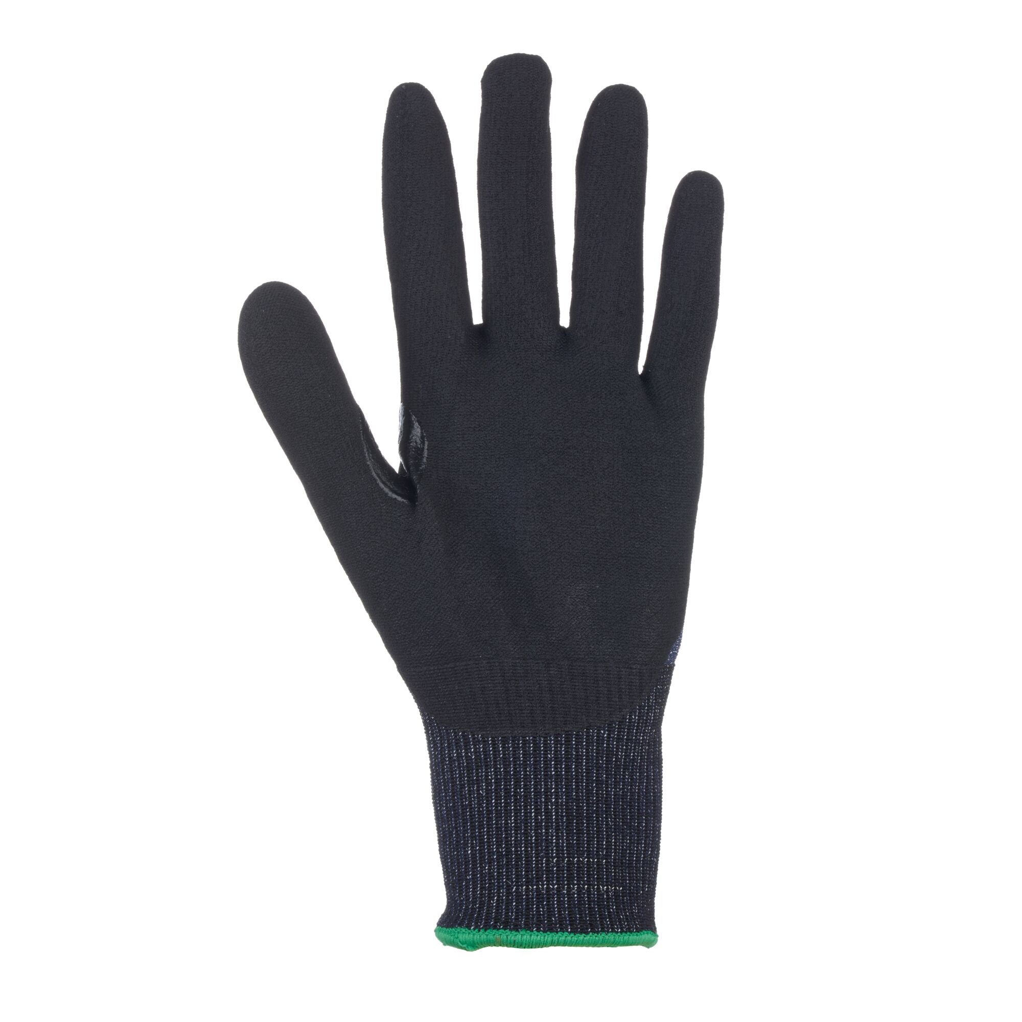 SG snijbestendige C15 Eco Nitril Handschoen - (pk12) - Blauw/Zwart - voorkant