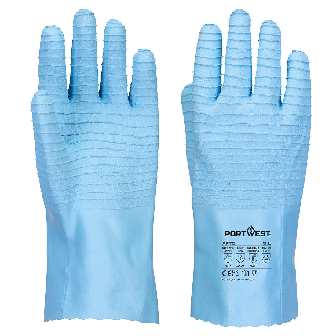 FD Chemicals B Latex glove