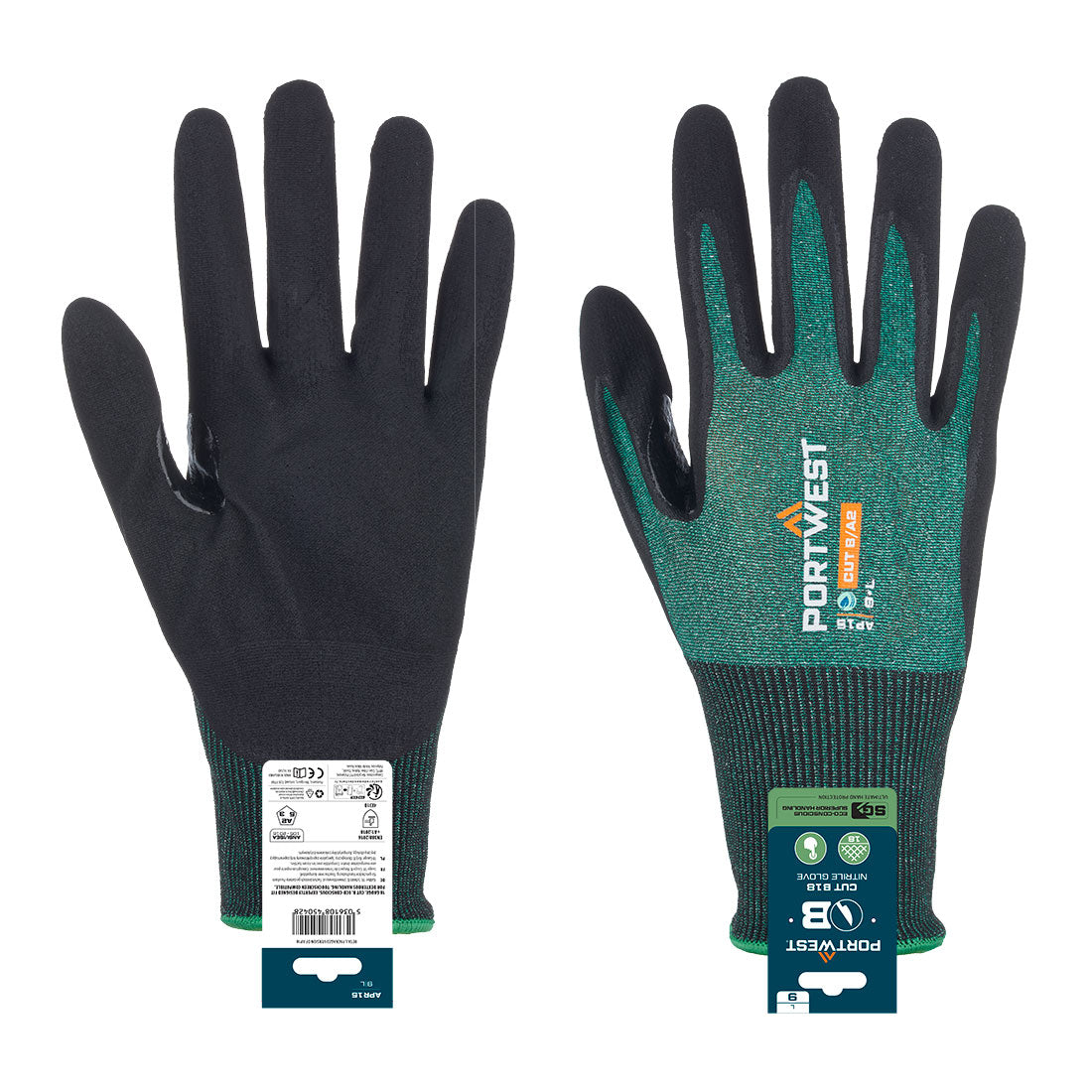 Portwest SG snijbestendige B18 Nitril Handschoen (Retail)