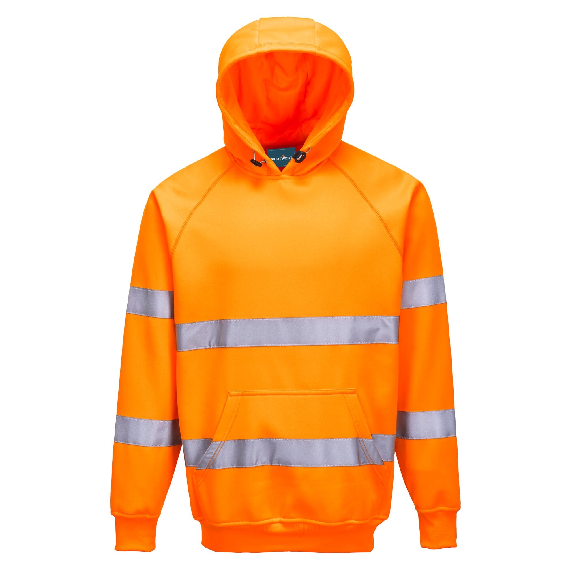 Hi-Vis Sweatshirt met capuchon - Oranje