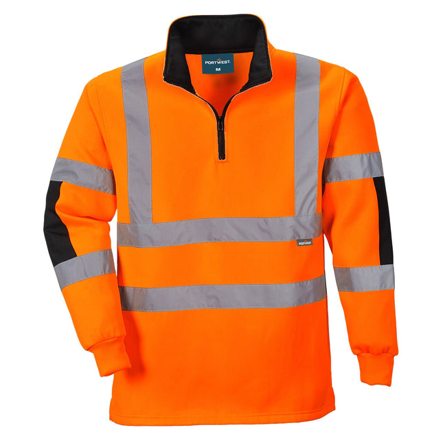 Xenon Hi-Vis Rugby Shirt - Oranje