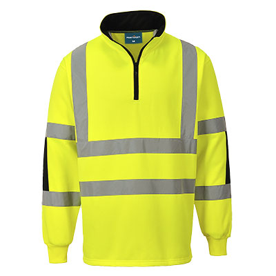 Xenon Hi-Vis Rugby Shirt - Yellow