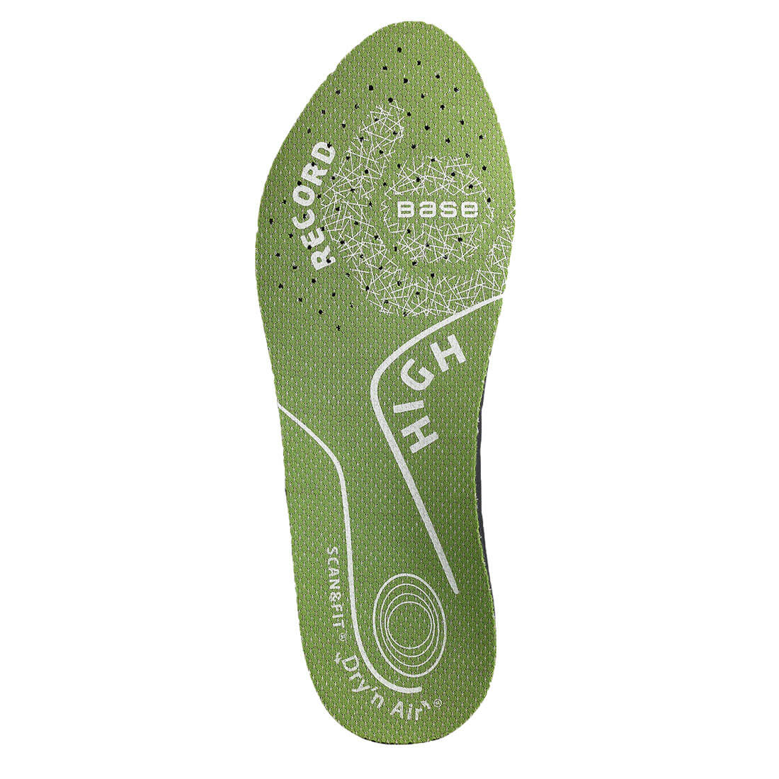 BASE® Dry'n Air Scan&Fit Record -High Inlegzool