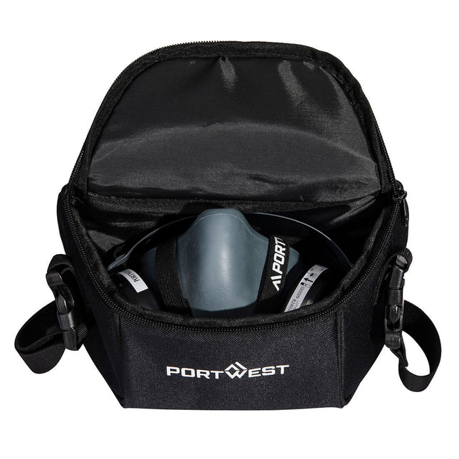 Half Mask Storage Bag - Black