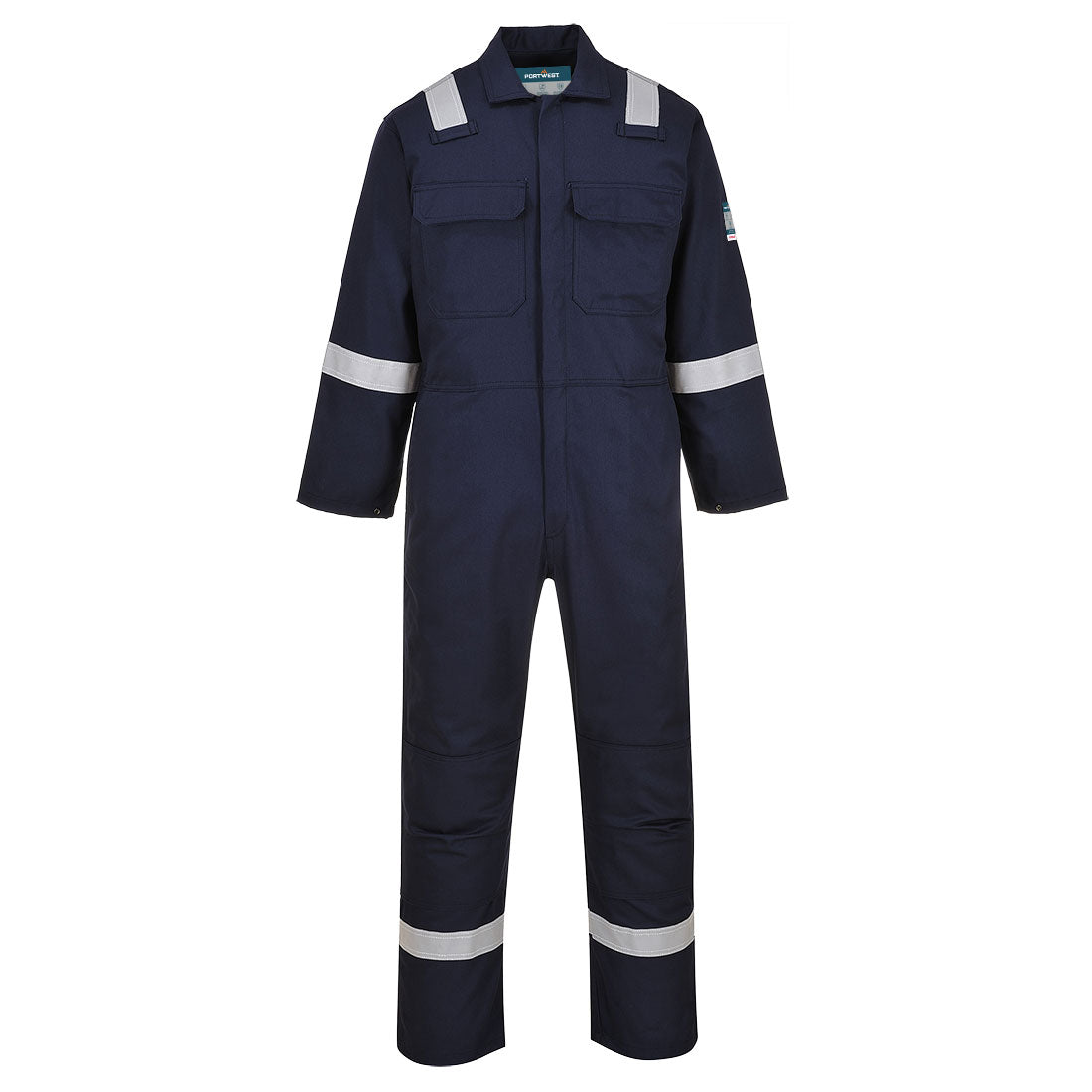 Bizweld Work FR Coverall - Navy Tall