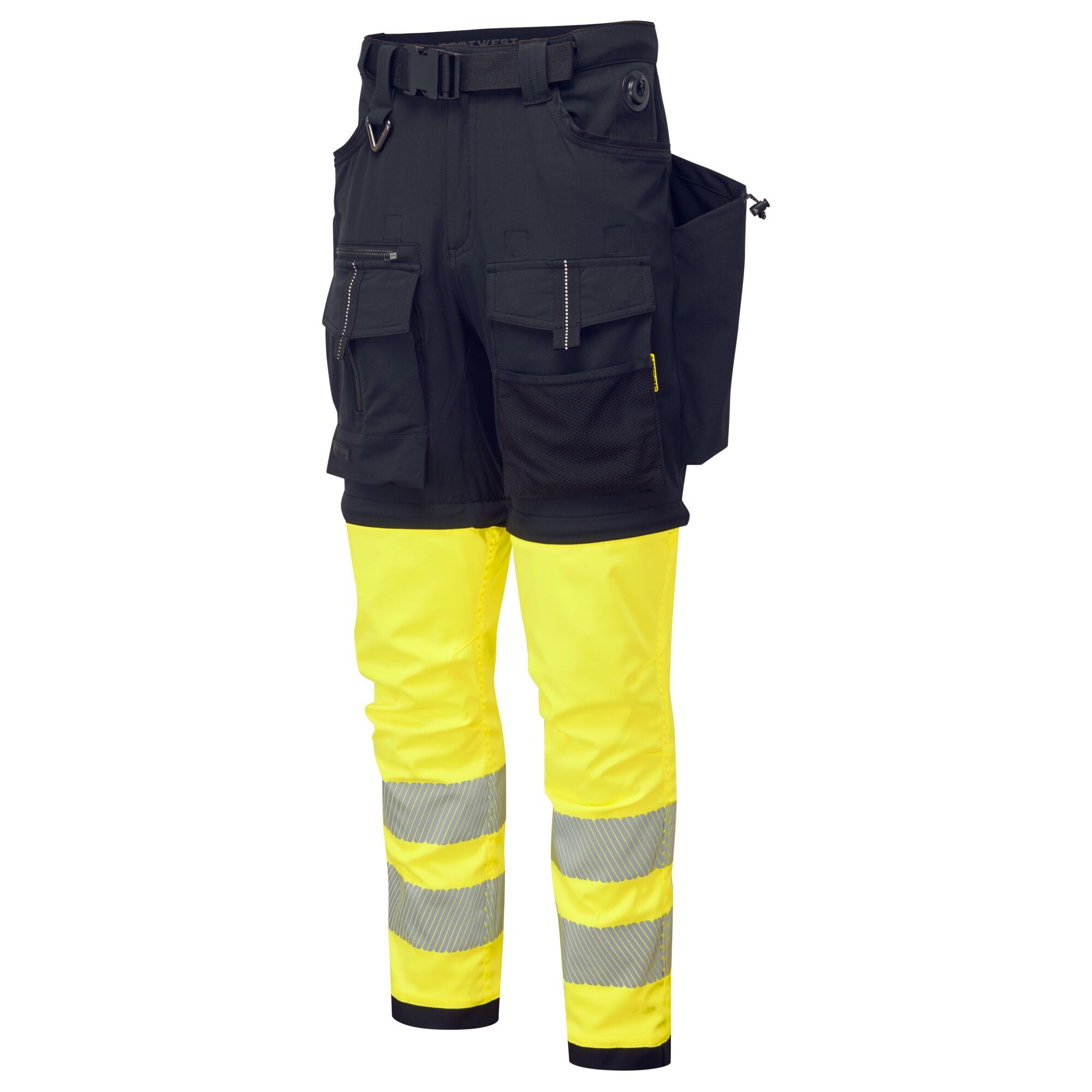 Ultieme Modulaire 3-in-1 Broek - Zwart/geel - opname 3