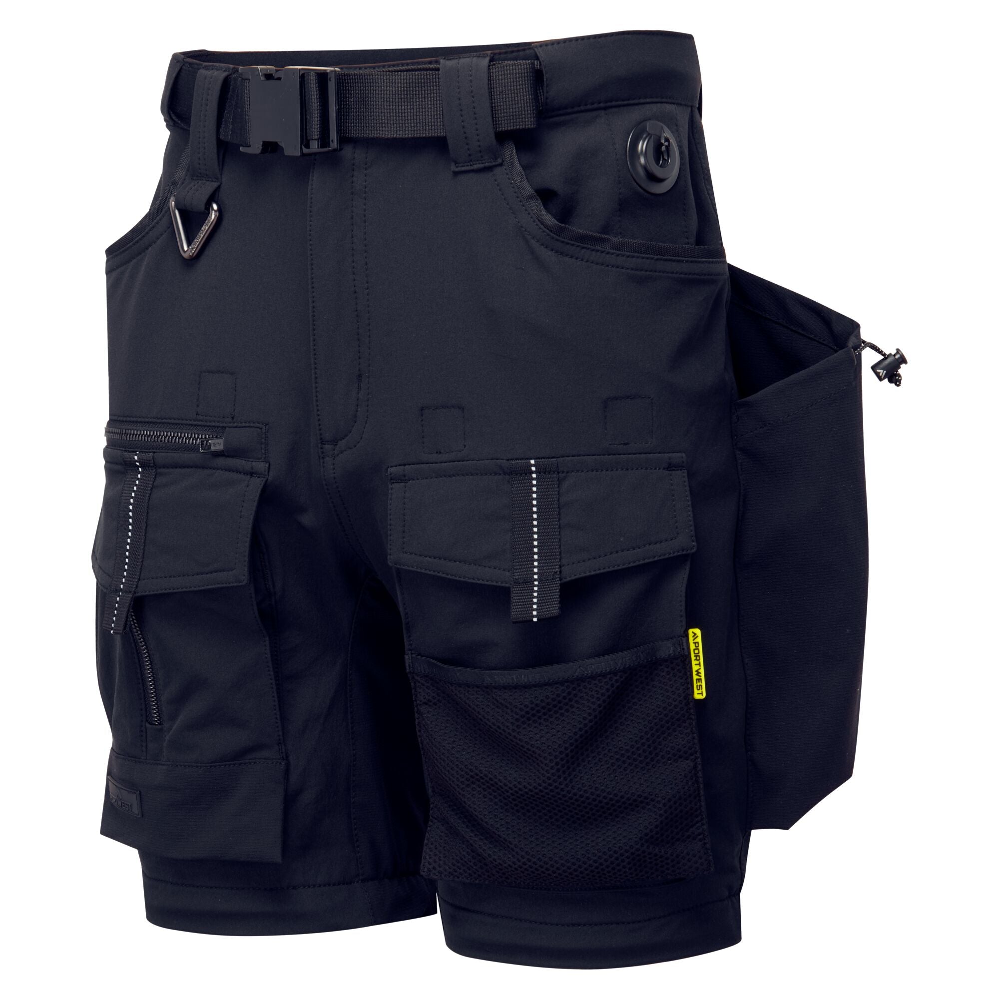 Ultieme Modulaire 3-in-1 Broek - Zwart/geel - opname 6