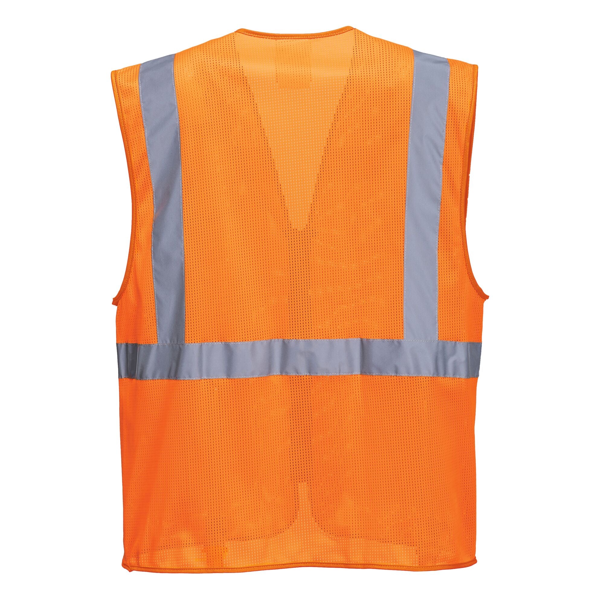 Athene Hi-Vis Mesh Executive Vest - Oranje - achterkant