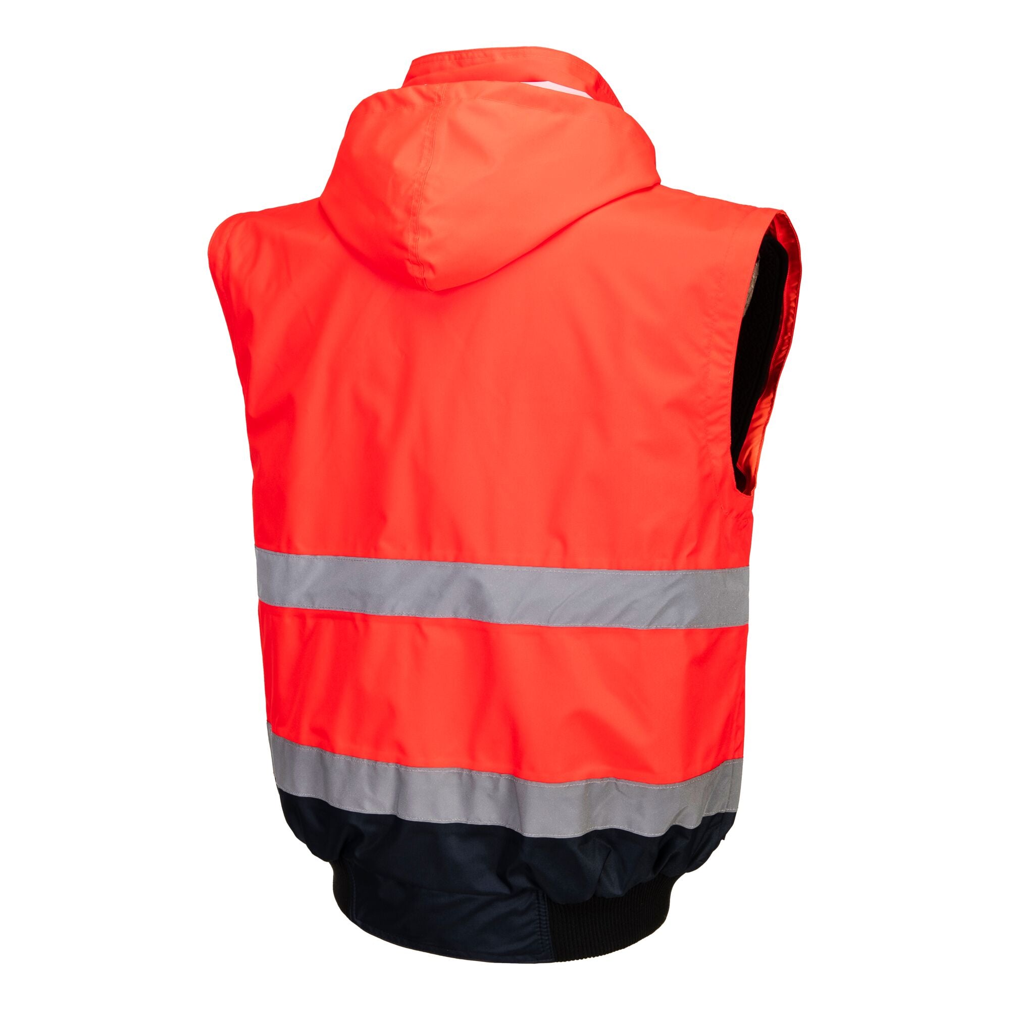 Hi-Vis 3-in-1 Contrast Bomberjack - Rood/Marine - opname 6