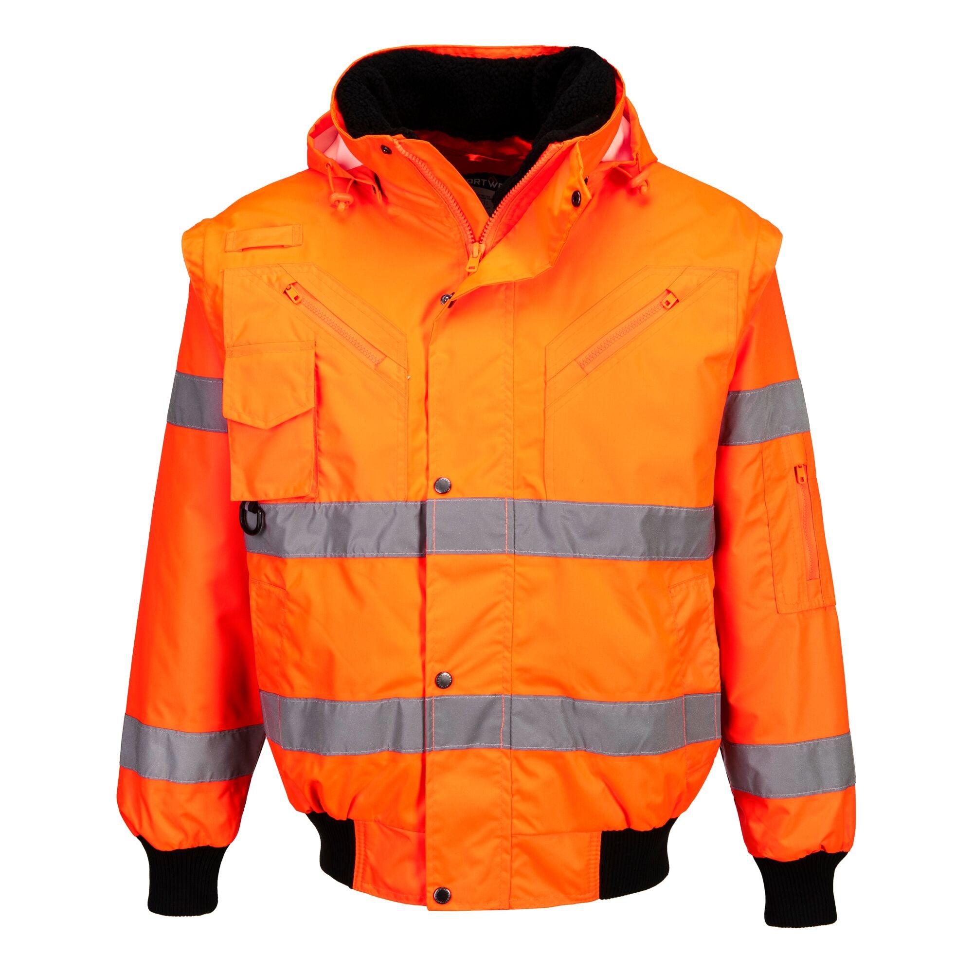 Hi-Vis 3-in-1 Bomberjack - Oranje