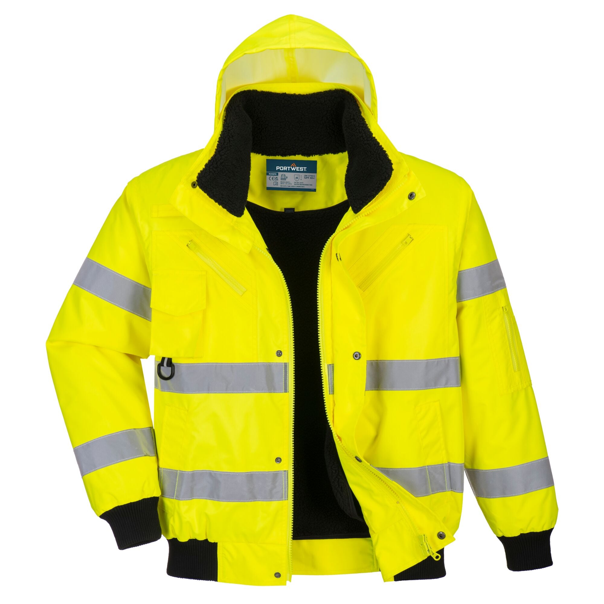 Hi-Vis 3-in-1 Bomberjack - Geel
