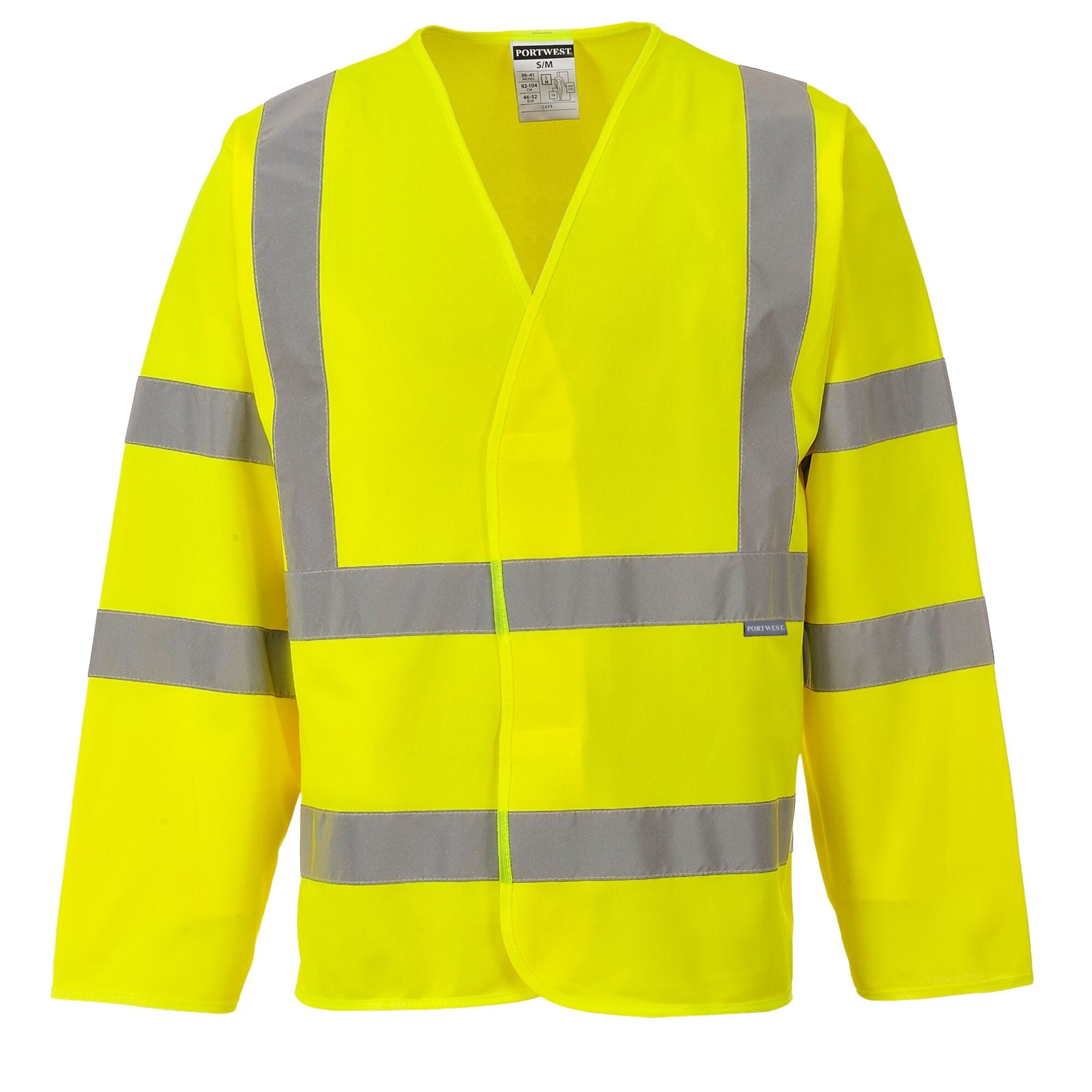 Hi-Vis Twee Banden en Bretels Jack - Geel