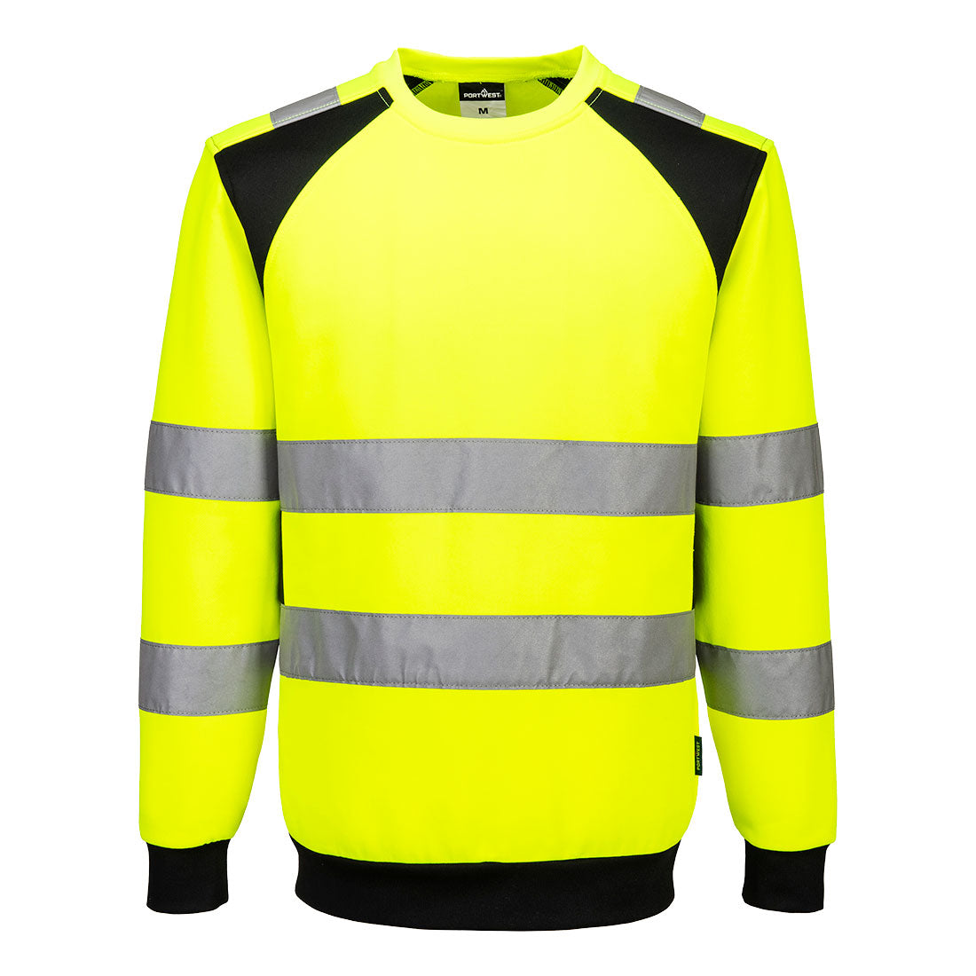 WX2 Eco Hi-Vis Sweatshirt - Yellow/Black