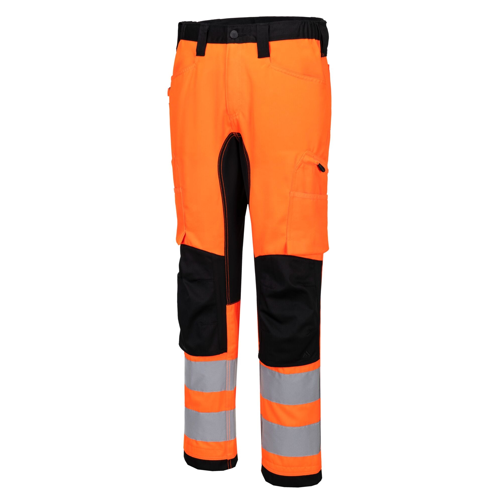 WX2 Eco Stretch Broek - Oranje/Zwart - opname 2