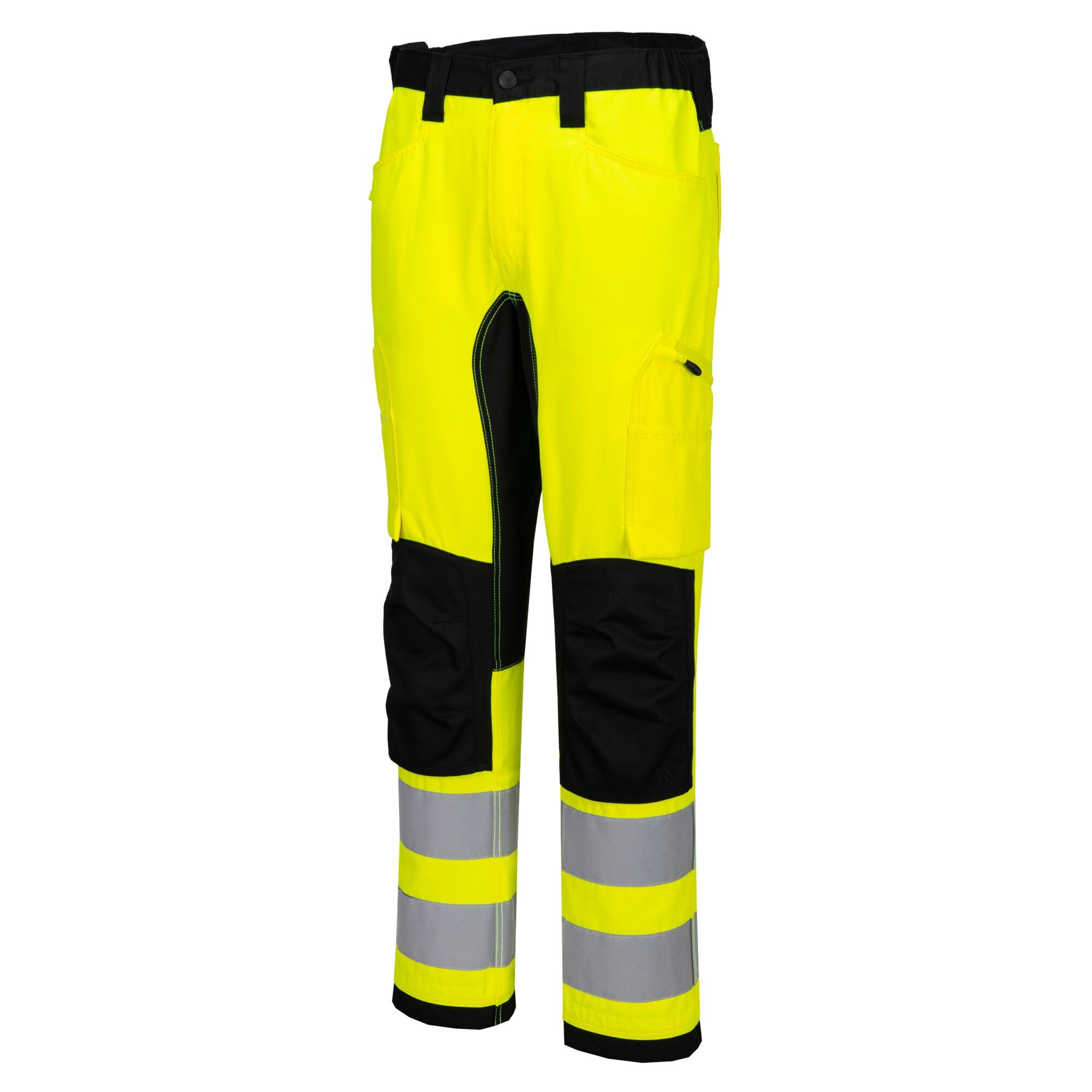 WX2 Eco Stretch Broek - Geel/Zwart - opname 2