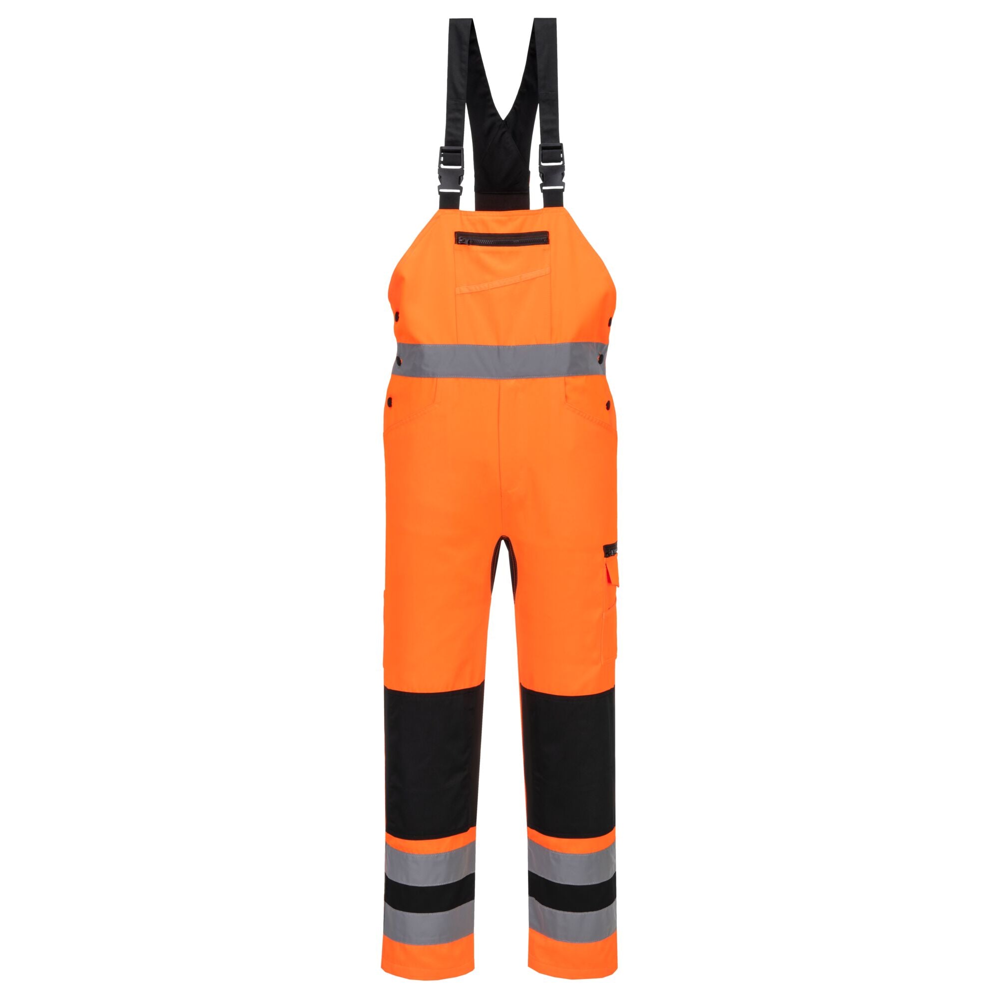 WX2 Eco Stretch Hi-Vis Amerikaanse Overall - Oranje/Zwart