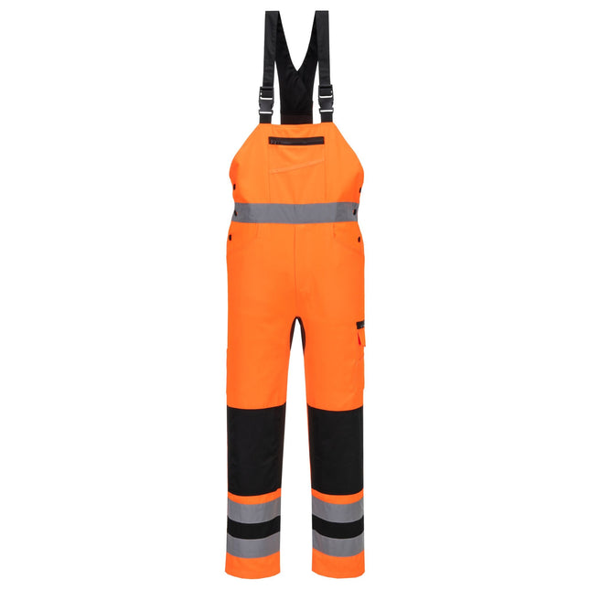 WX2 Eco Stretch Hi-Vis Amerikaanse Overall - Oranje/Zwart