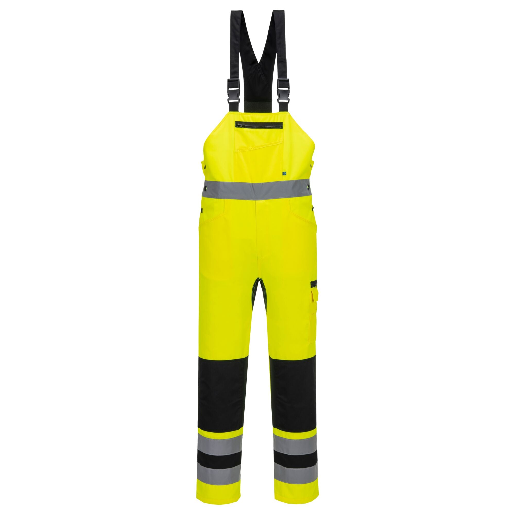 WX2 Eco Stretch Hi-Vis Amerikaanse Overall - Geel/Zwart