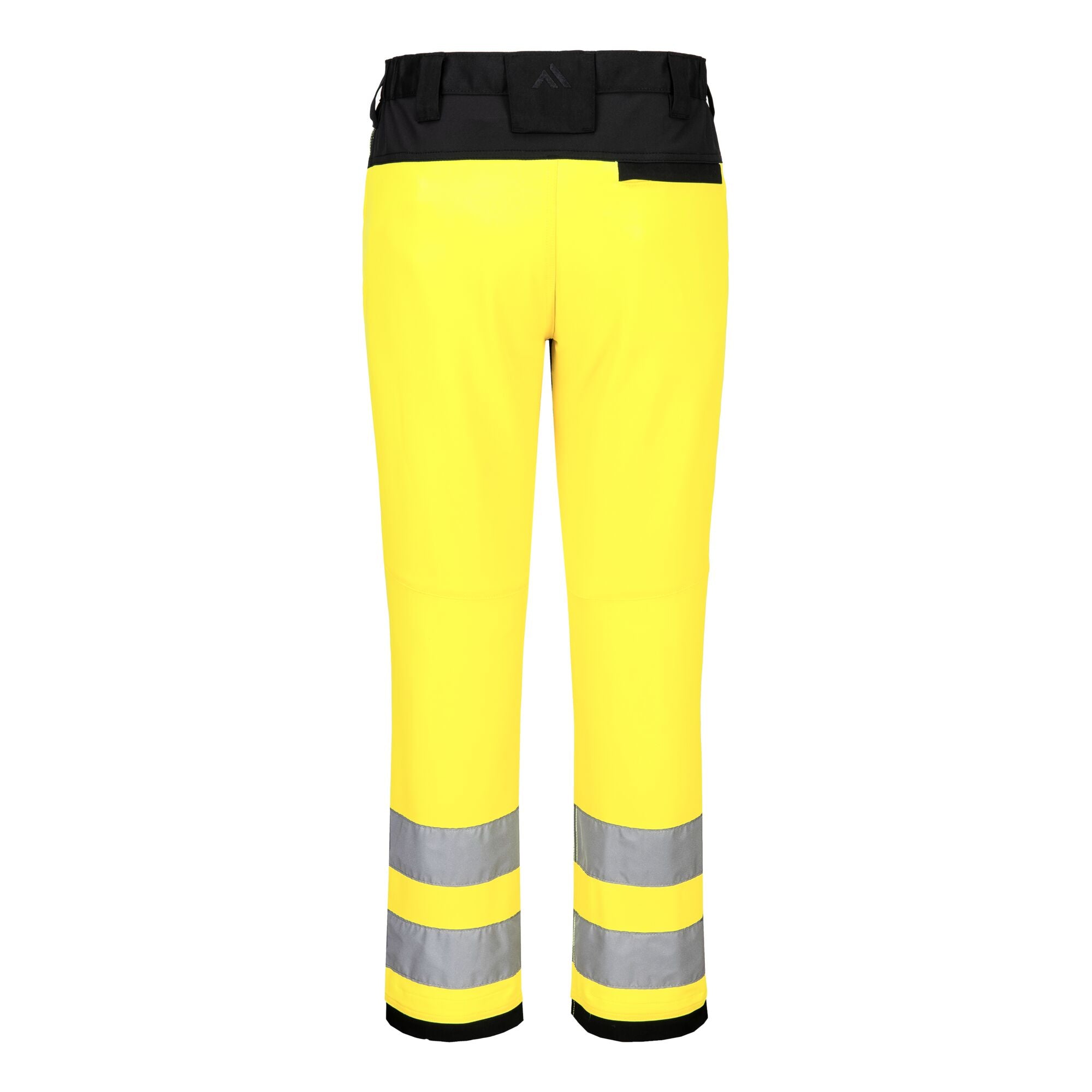 WX2 Eco Hi-Vis Klasse 2 Service Broek - Geel/Zwart - achterkant