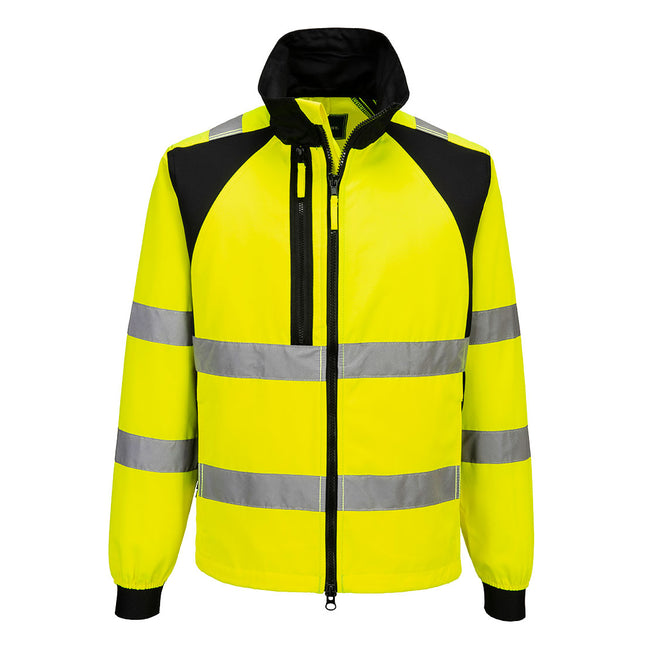 WX2 Eco Hi-Vis Work Jacket - Yellow/Black