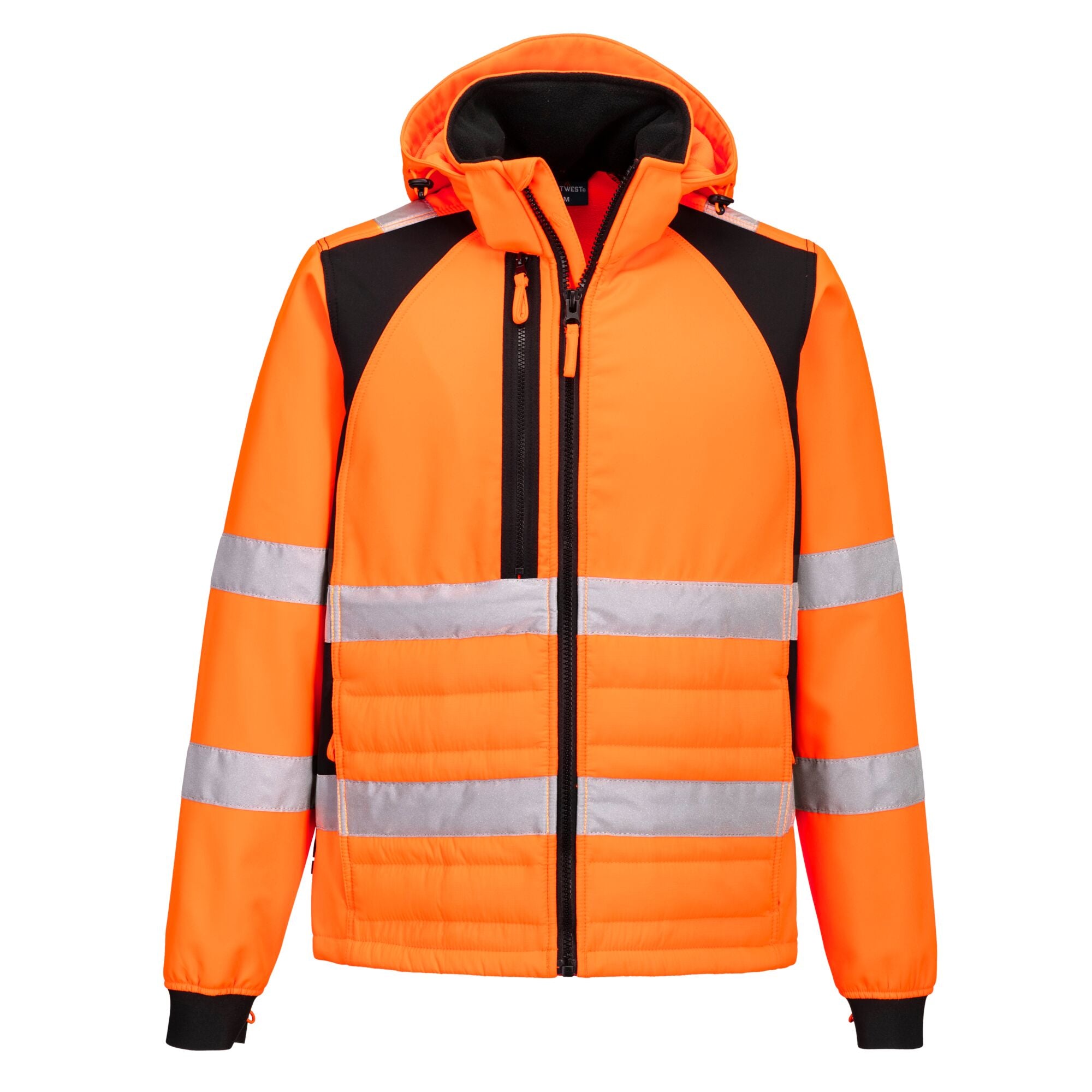 WX2 Eco Hi-Vis Hybride Jack - Oranje/Zwart