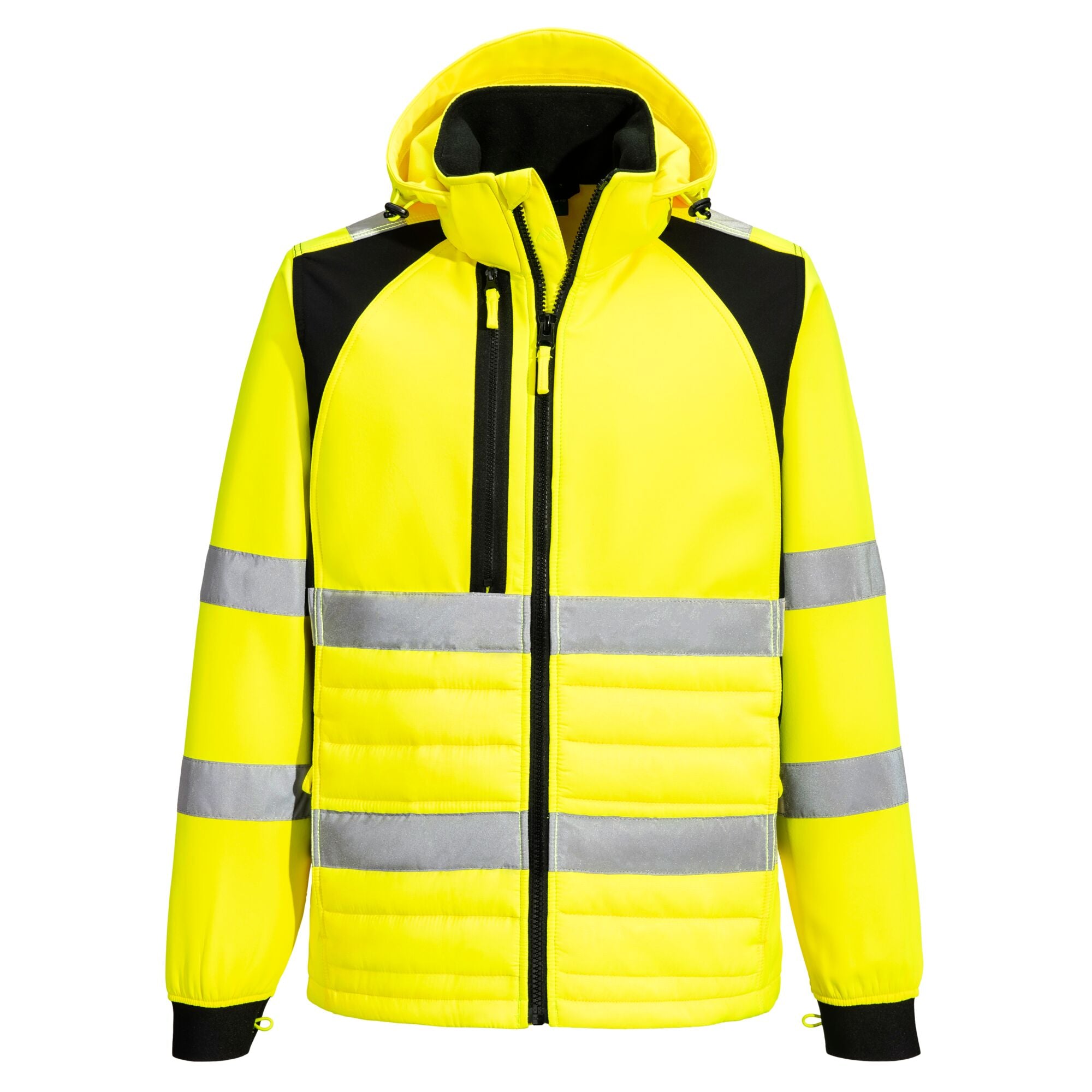 WX2 Eco Hi-Vis Hybride Jack - Geel/Zwart