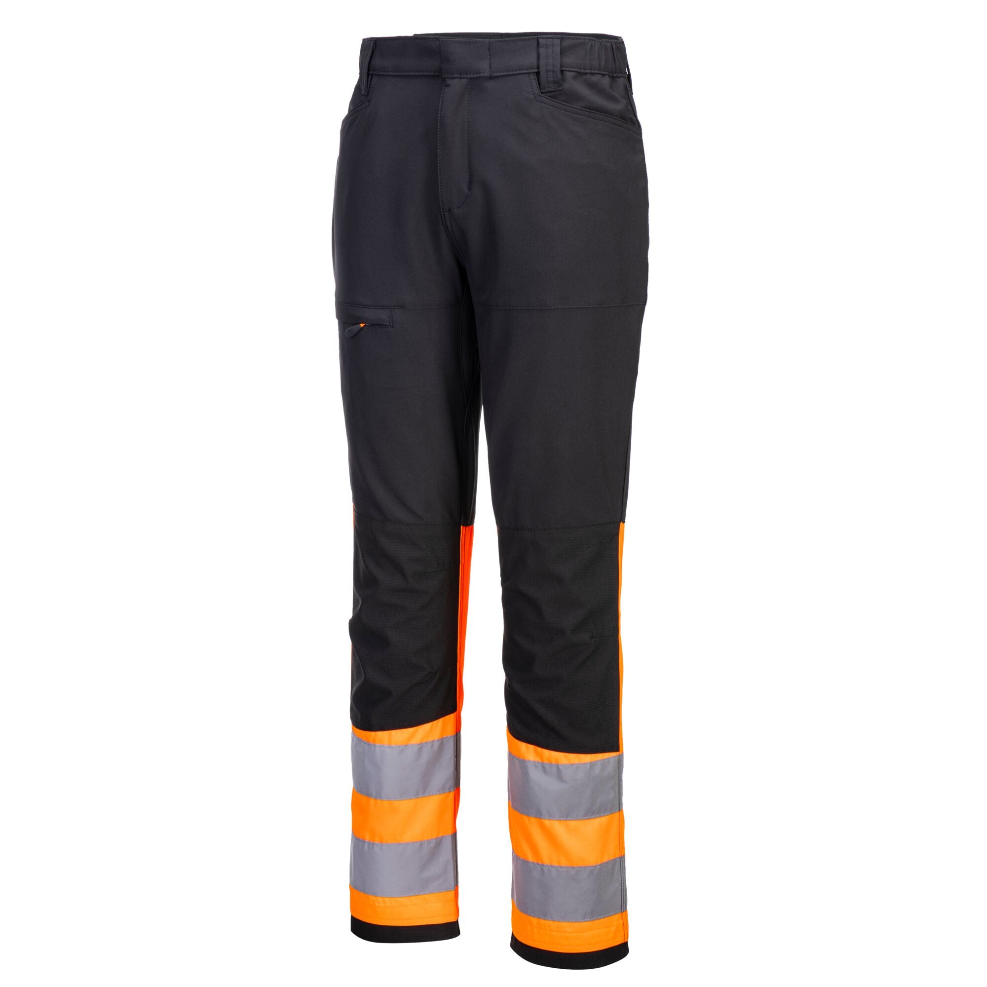 WX2 Eco Hi-Vis Klasse 1 Service Broek - Oranje/Zwart - opname 2