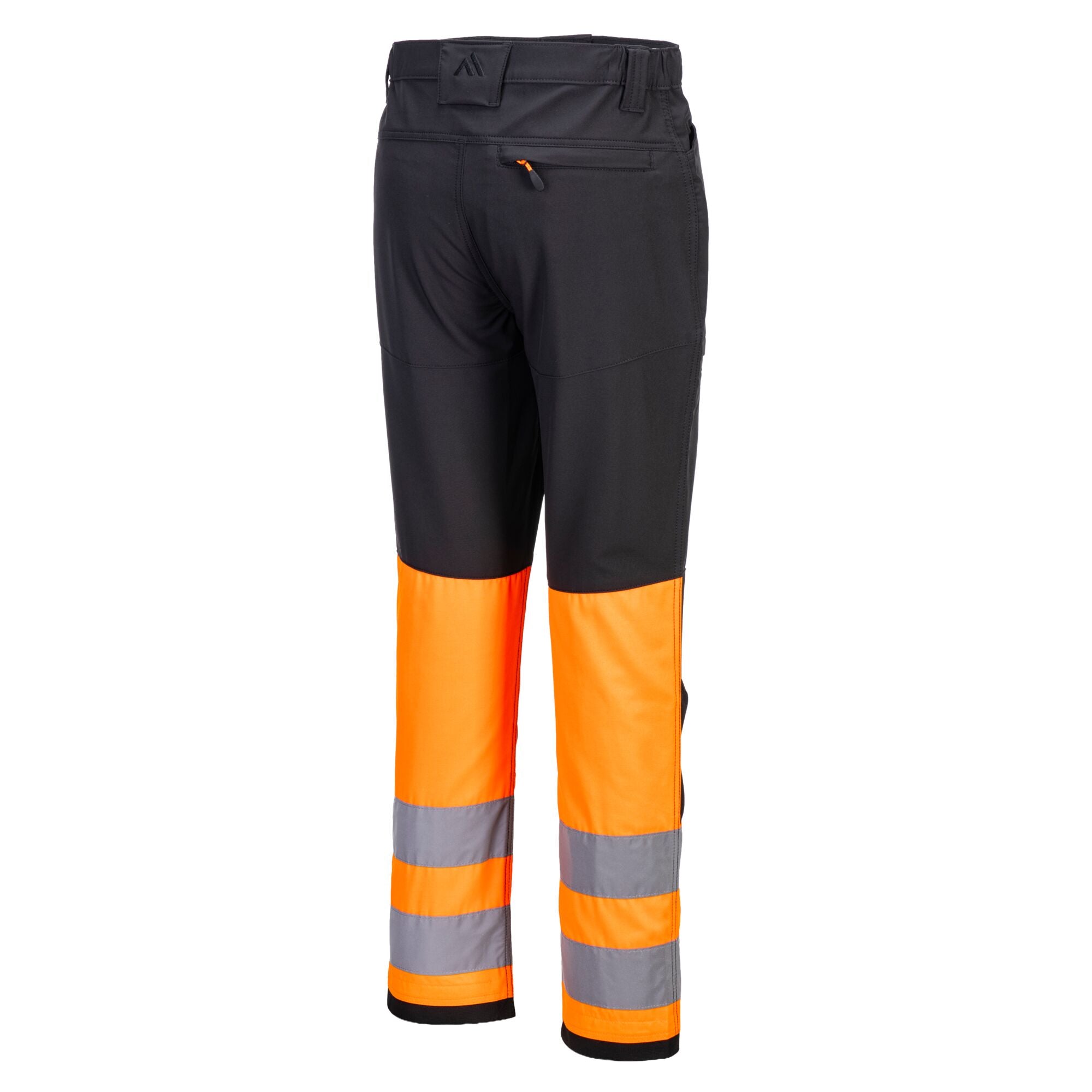 WX2 Eco Hi-Vis Klasse 1 Service Broek - Oranje/Zwart - opname 3