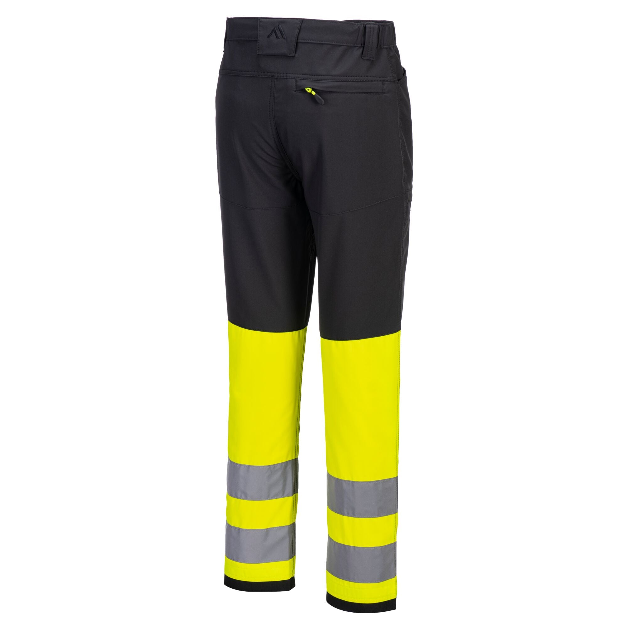 WX2 Eco Hi-Vis Klasse 1 Service Broek - Geel/Zwart - opname 3
