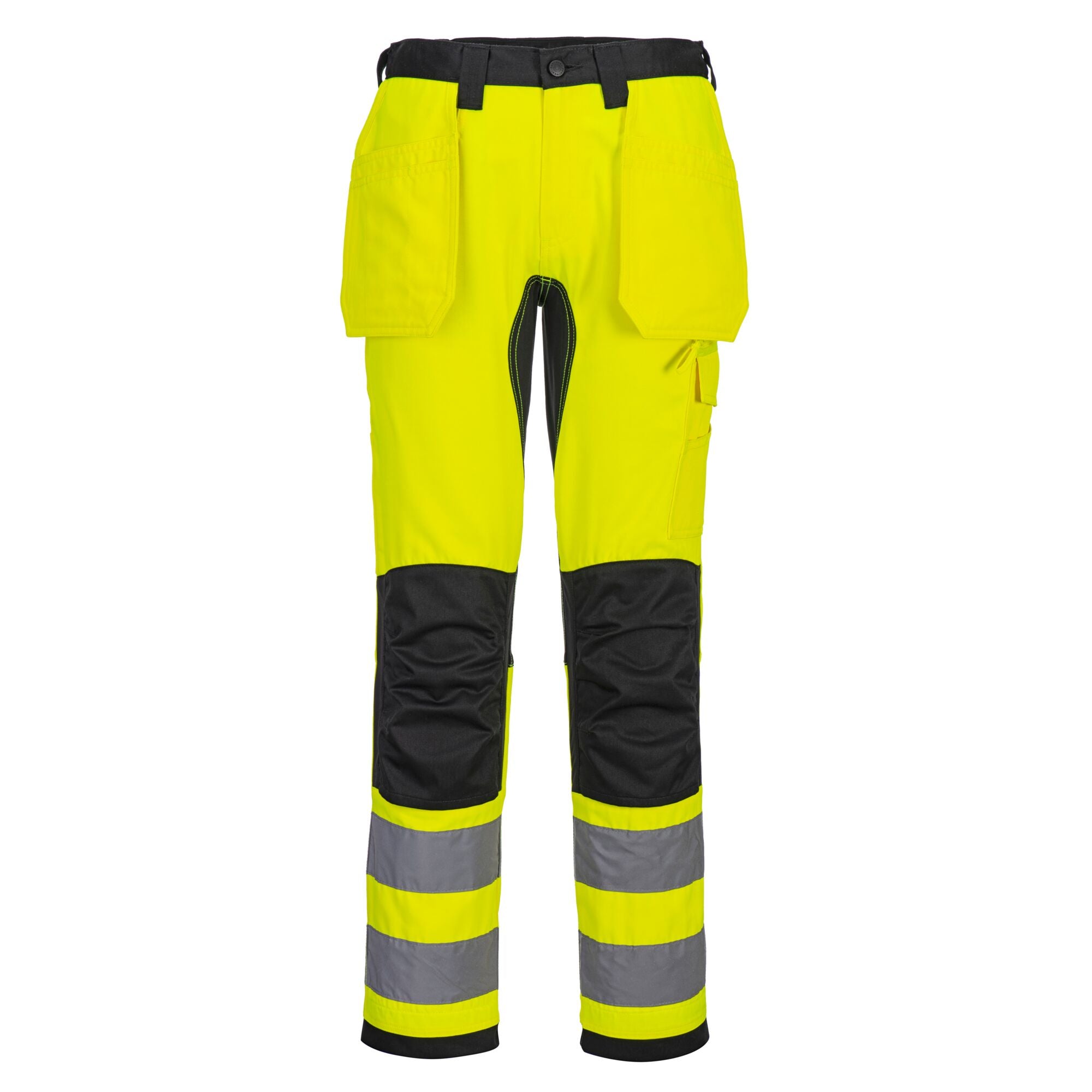 WX2 Eco Hi-Vis broek met Holsterzakken - Geel/Zwart