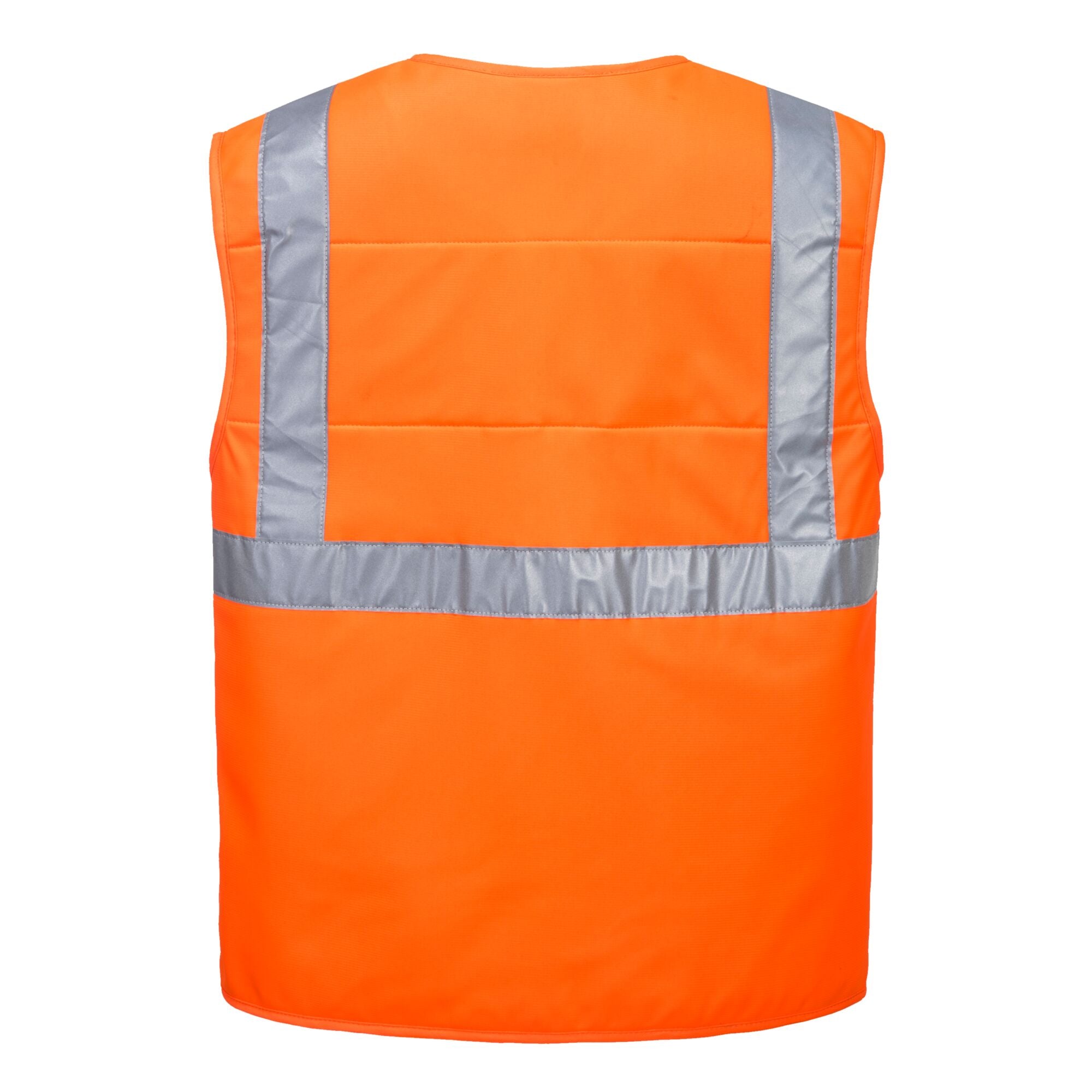 Hi-Vis Koelvest - Oranje - achterkant