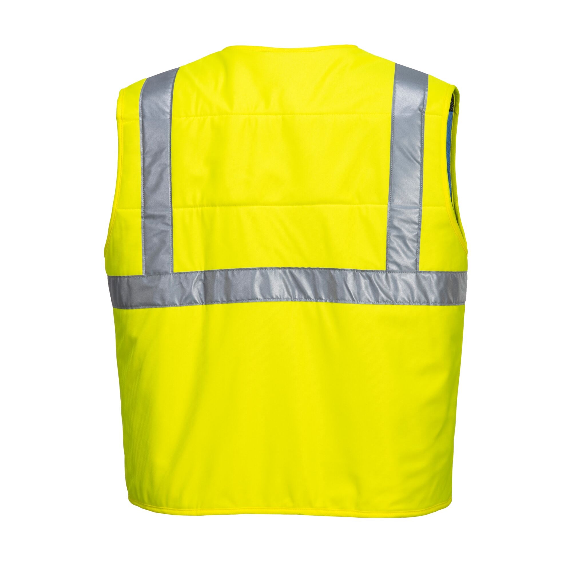 Hi-Vis Koelvest - Geel - achterkant