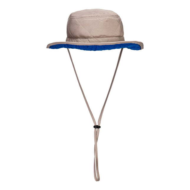 Pet met brede rand - Khaki