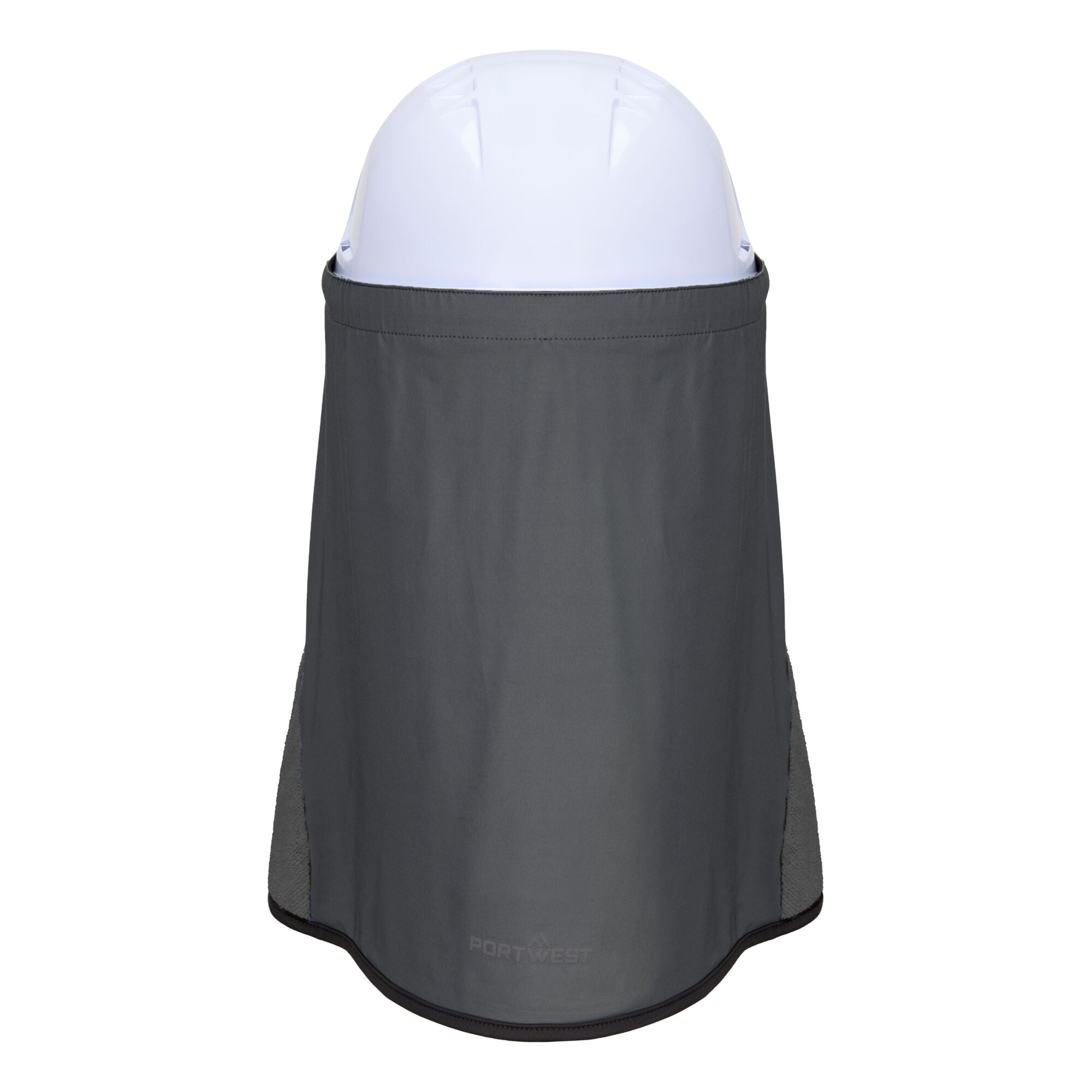 Helm nekschaduw koeling - Leisteengrijs - achterkant
