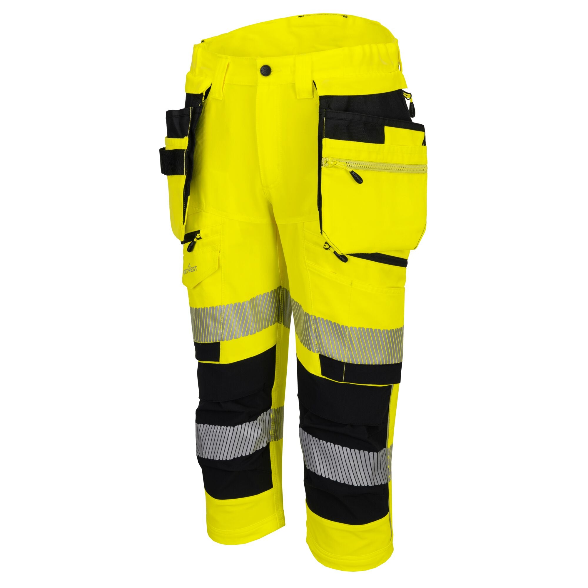 DX4 Hi-Vis Piratenbroek - Geel/Zwart - opname 2