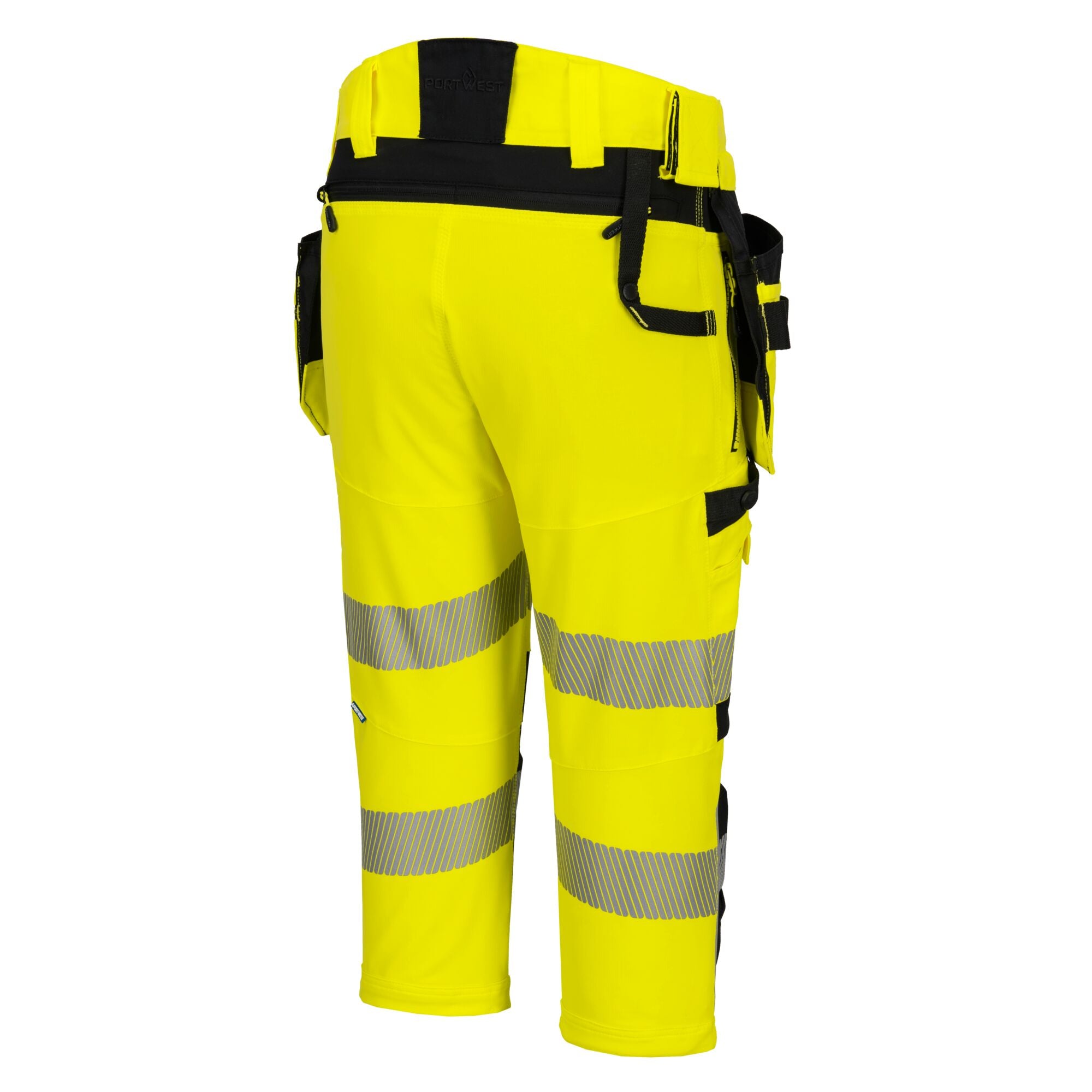 DX4 Hi-Vis Piratenbroek - Geel/Zwart - opname 3